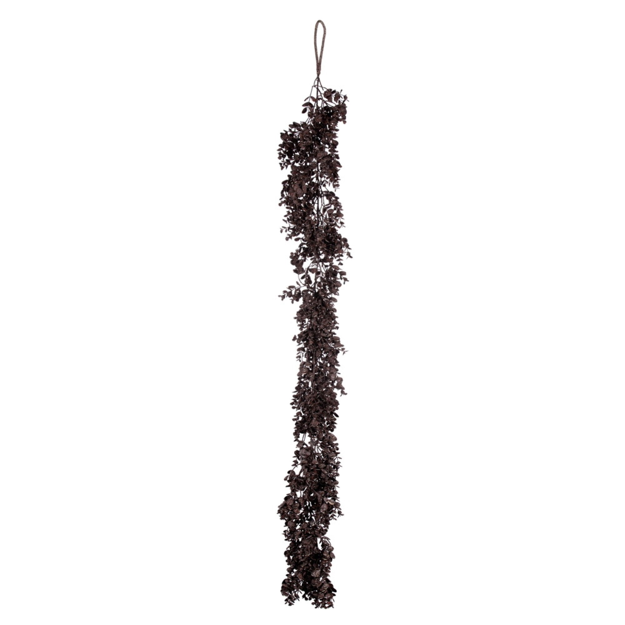 59” Brown Eucalyptus Garland