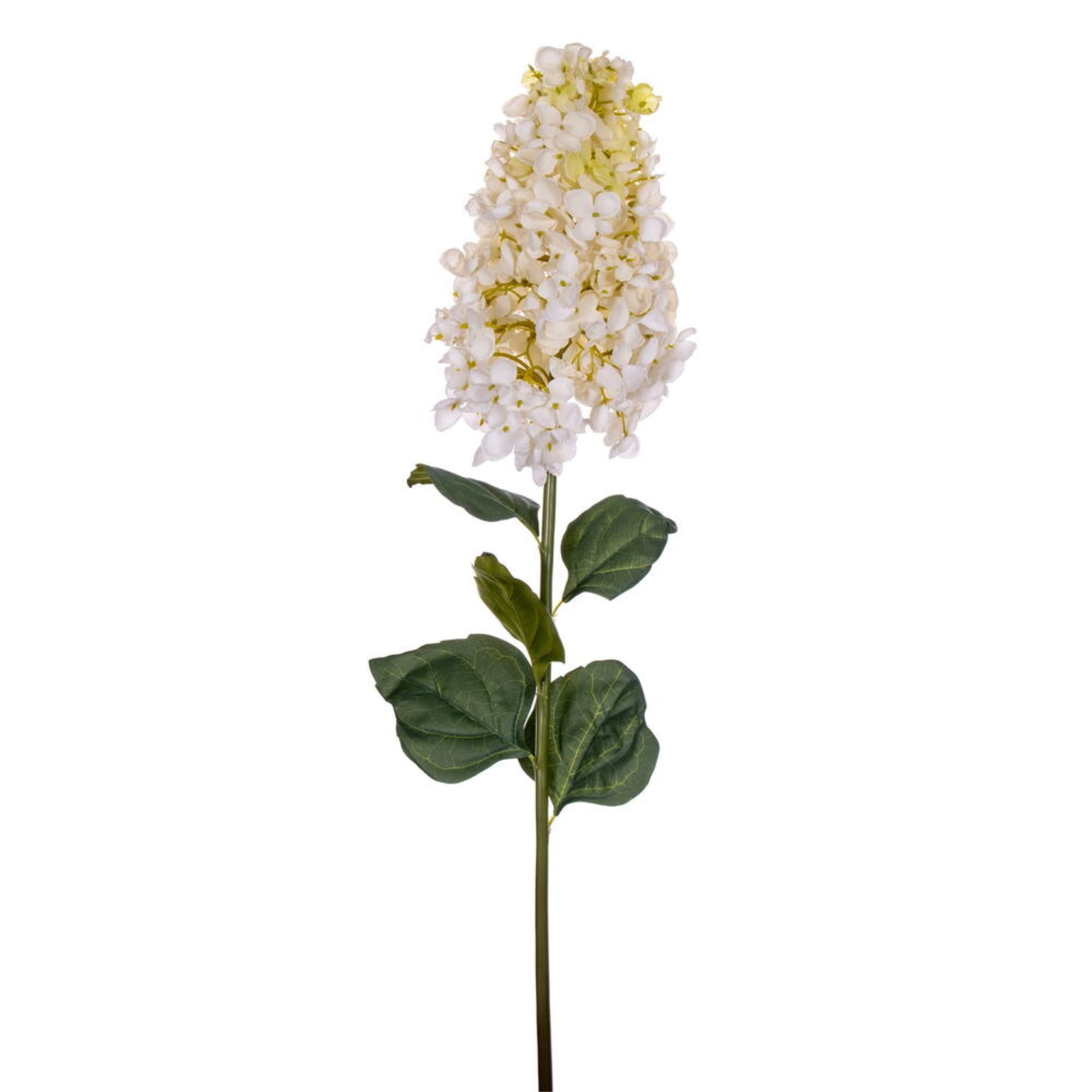 Vickerman 35.5″ White Cone Artificial Cone Hydrangea Spray 2/pk.