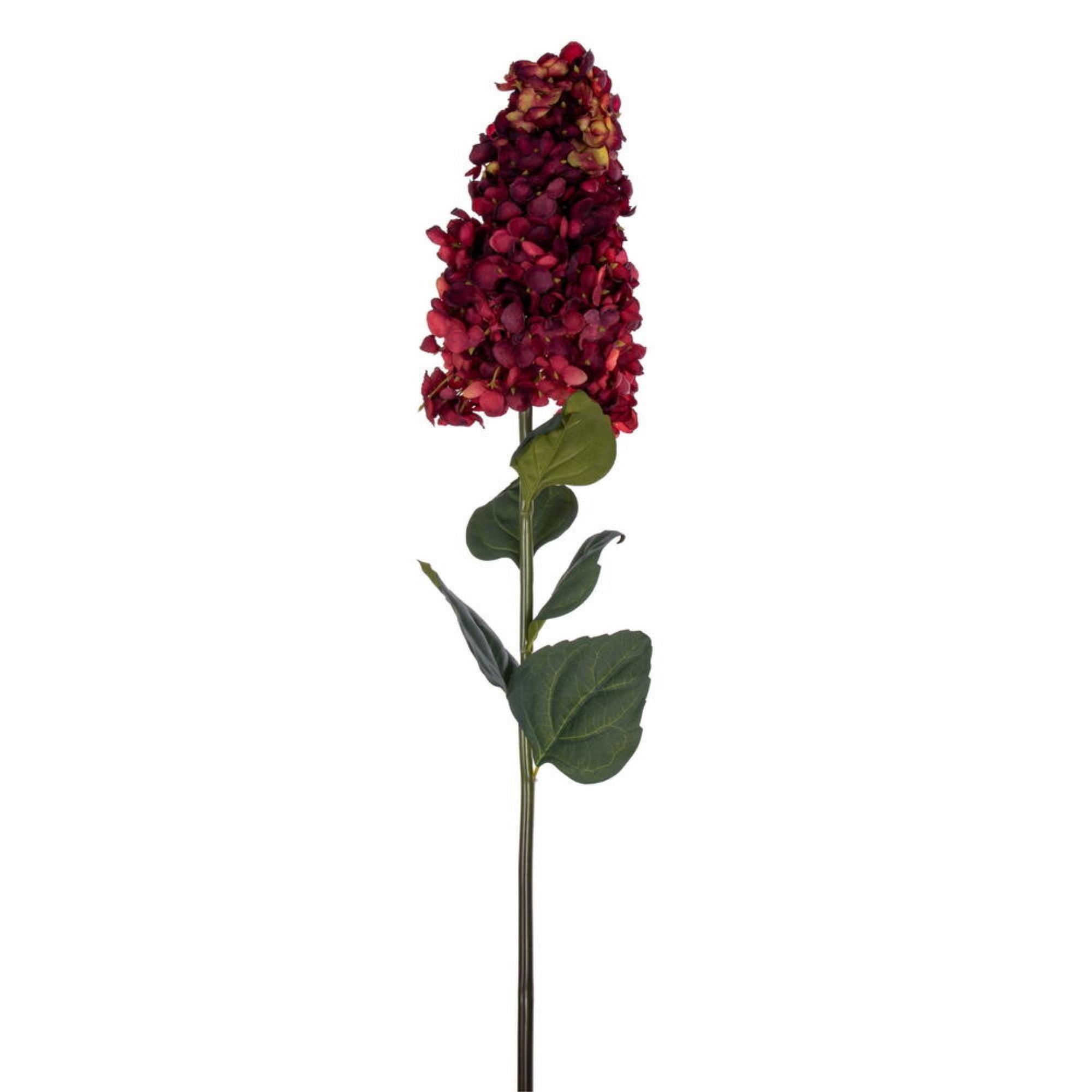 Vickerman 35.5″ Burgundy Artificial Cone Hydrangea Spray 2/pk.