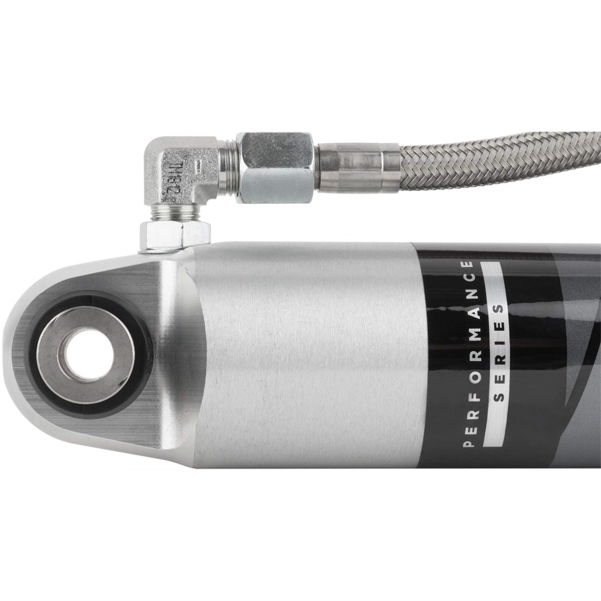 Fox Factory Inc 985-24-184 Fox 2.0 Performance Series Smooth Body Reservoir Shock; 2.0 In. Rear Lift; Black/Aluminum; Extended 29.09 In; Compressed 17.4 In; Stroke 11.69 In; Remote Reservoir Type;
