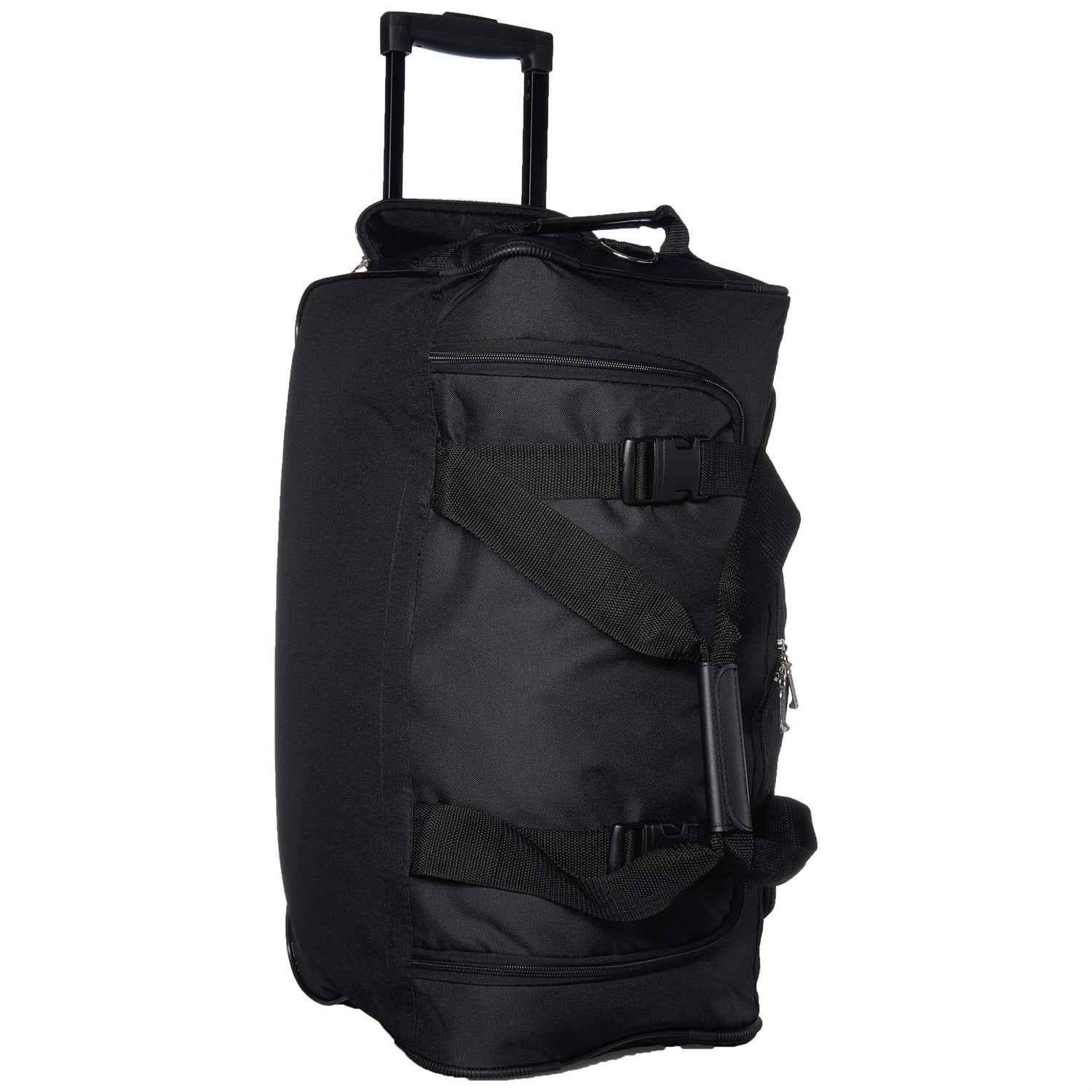 22 Inch  ROLLING DUFFLE BAG - BLACK