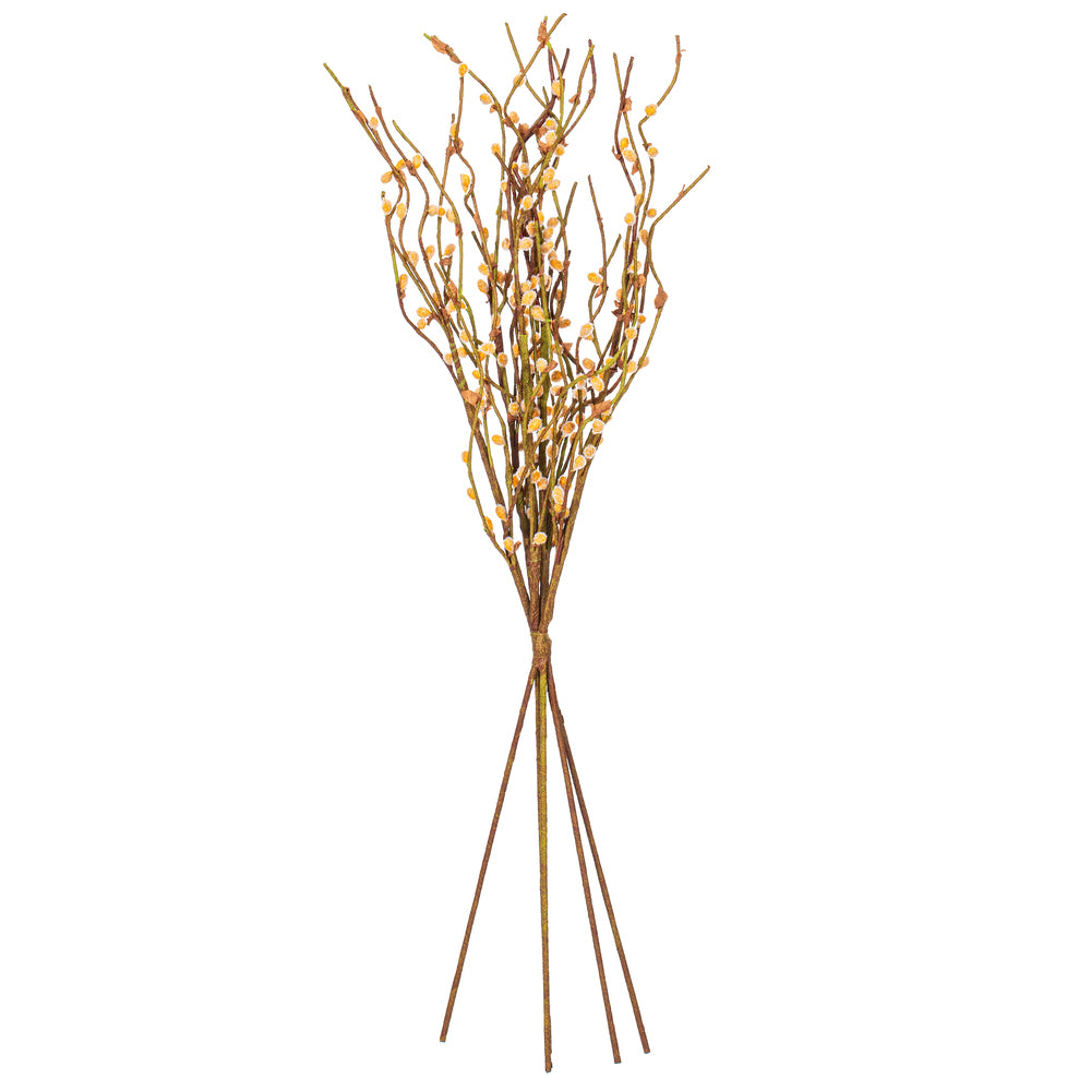 34” Beige Goat Willow Bundle