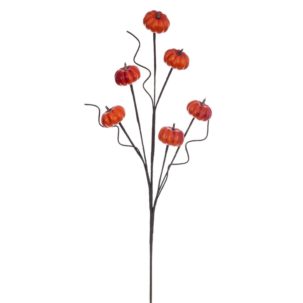 32” Dark Orange Pumpkin Spray 2/Bag