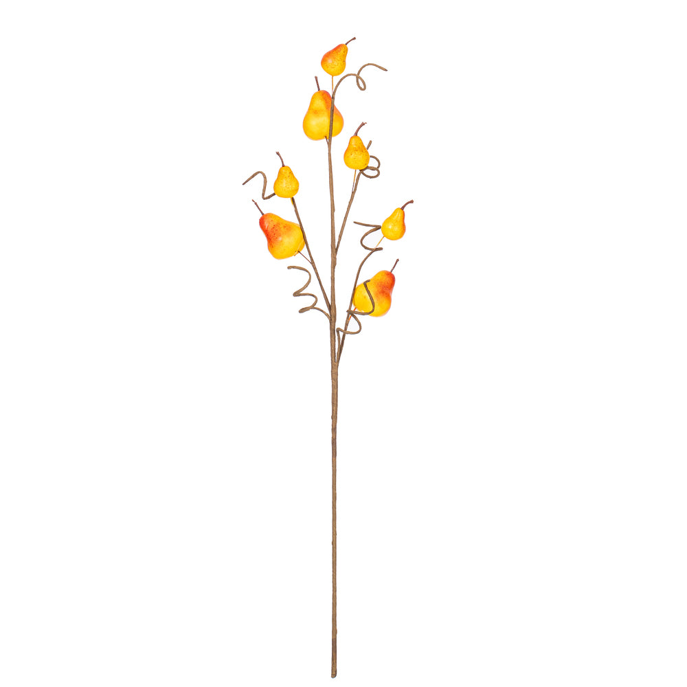32″ Yellow Pear Spray 3/Bag