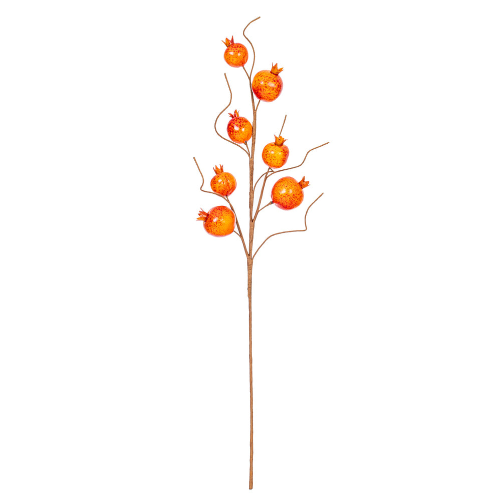 31” Light Orange Pomegranate Spray 3/Bag