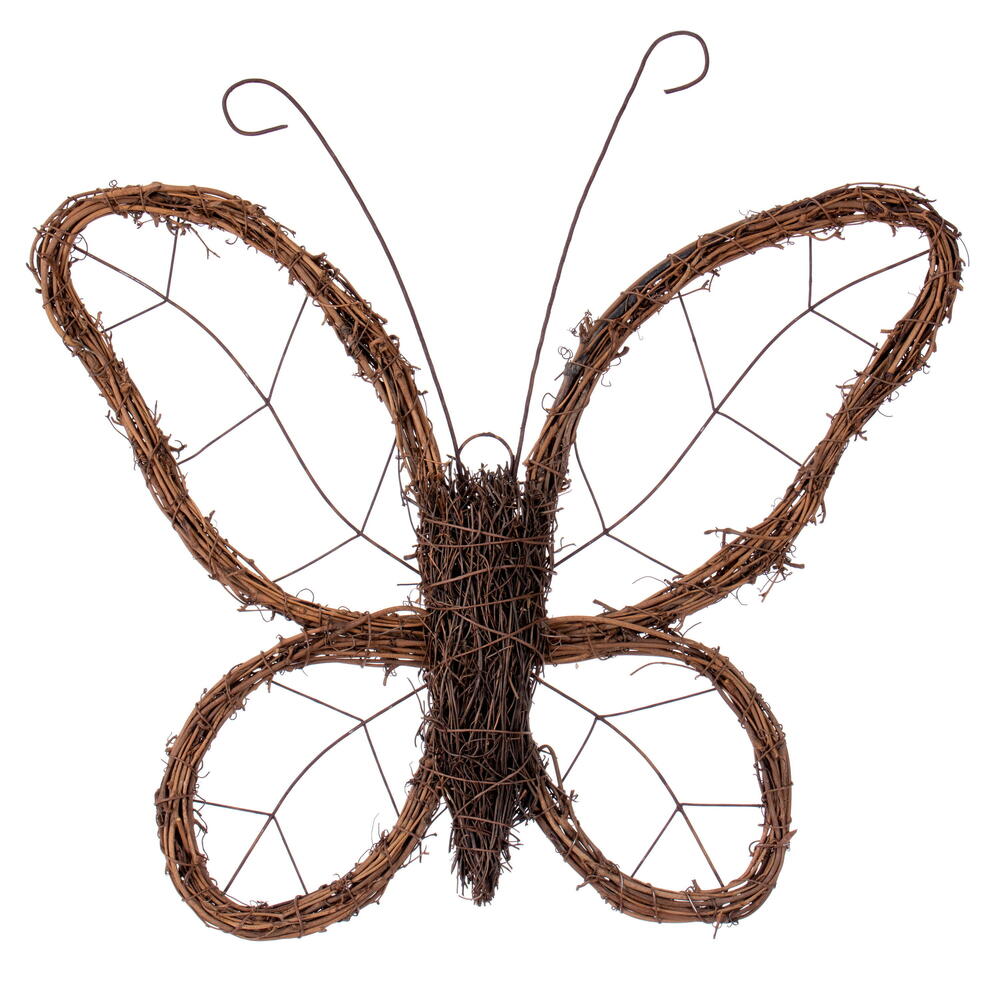 13”H x15”W  Outline Twig Wreath