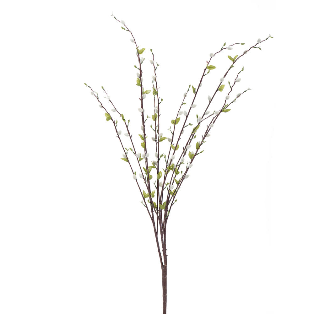 Vickerman 36” Gray Pussy Willow Bush - FQ170601