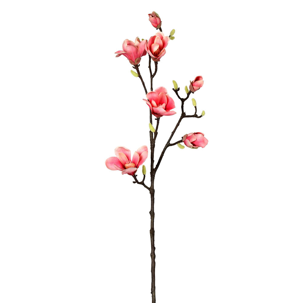 Vickerman 38” Pink Magnolia Stem - FQ190802