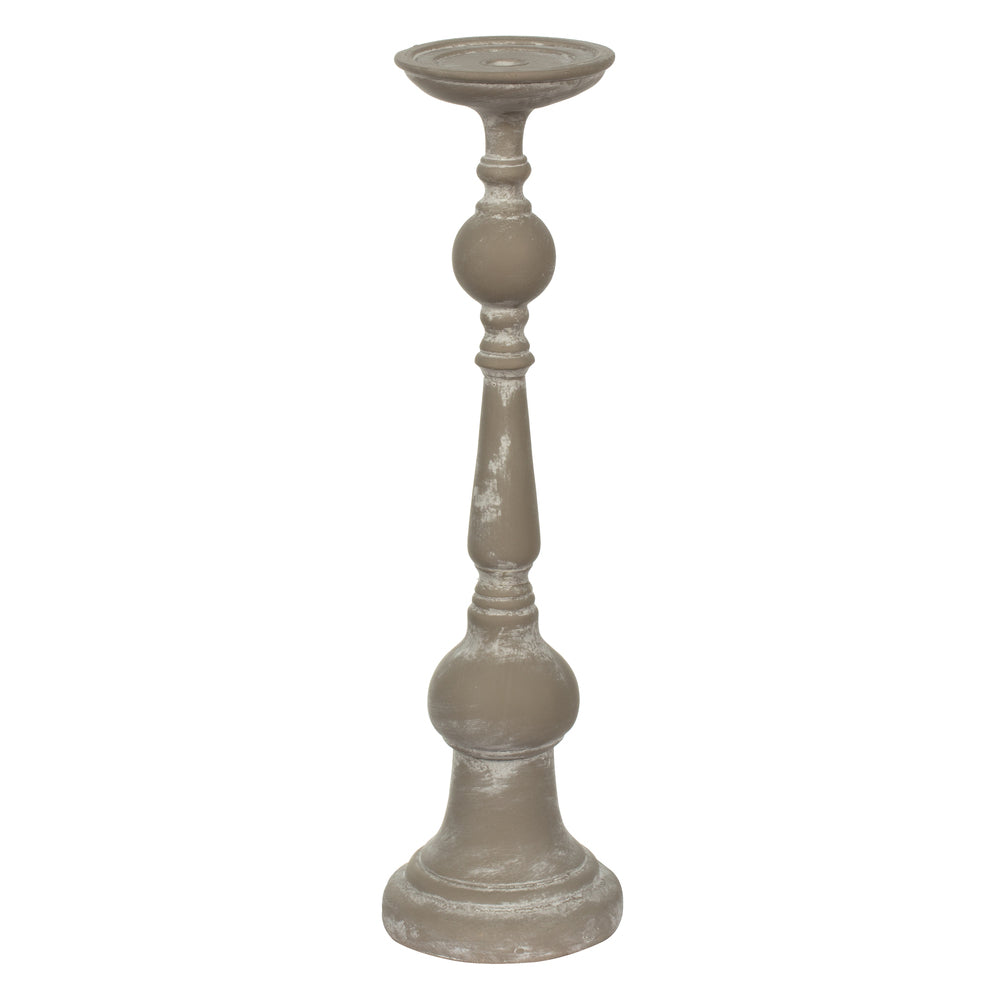 Vickerman 20.8” White Candlestick Polyresin - FQ197521