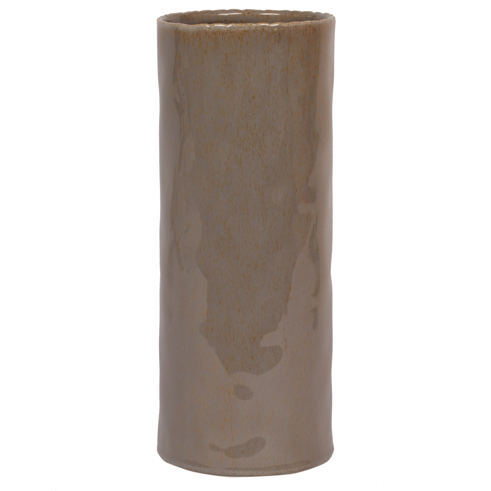 Vickerman 11.25” Pine Green Ceramic Pot - FQ199011