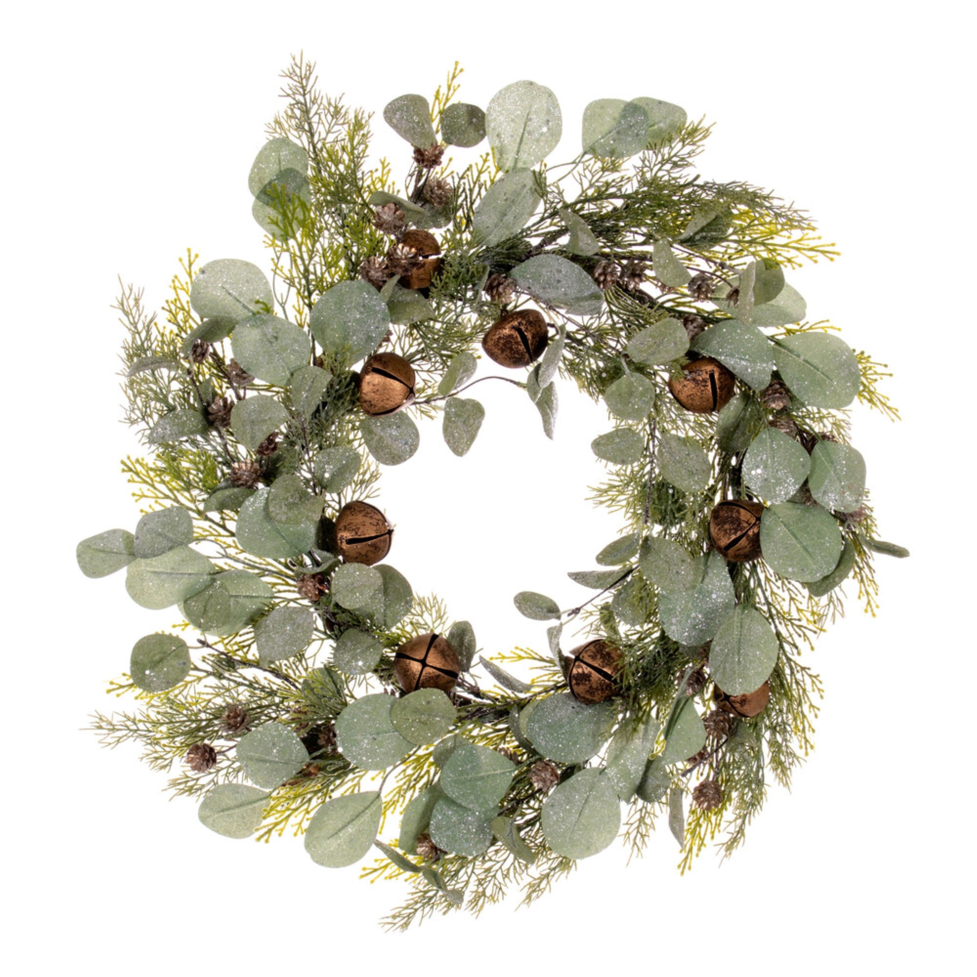 22″ Winter Jingle Bell Wreath