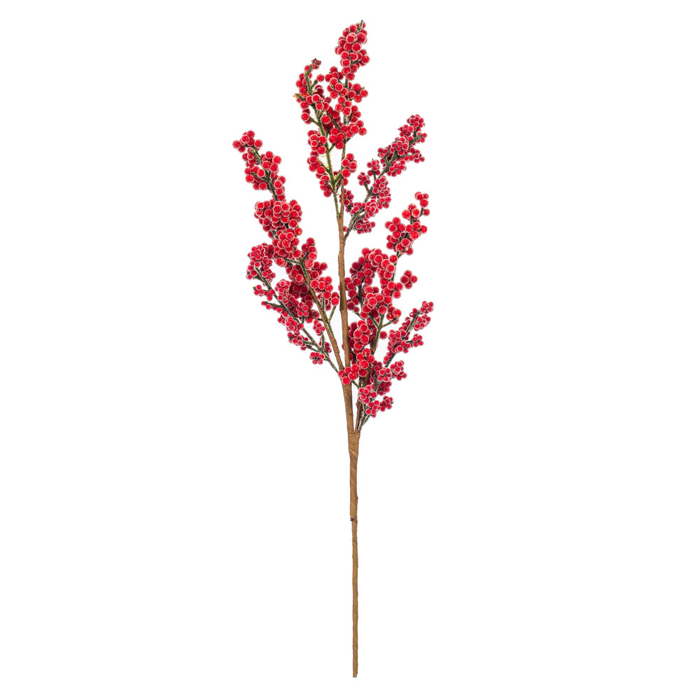 25” Red Ice Berry Spray 2/Bag