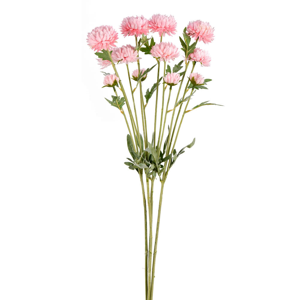 Vickerman 27” Pink Daisy Spray 4/pk - FR190102