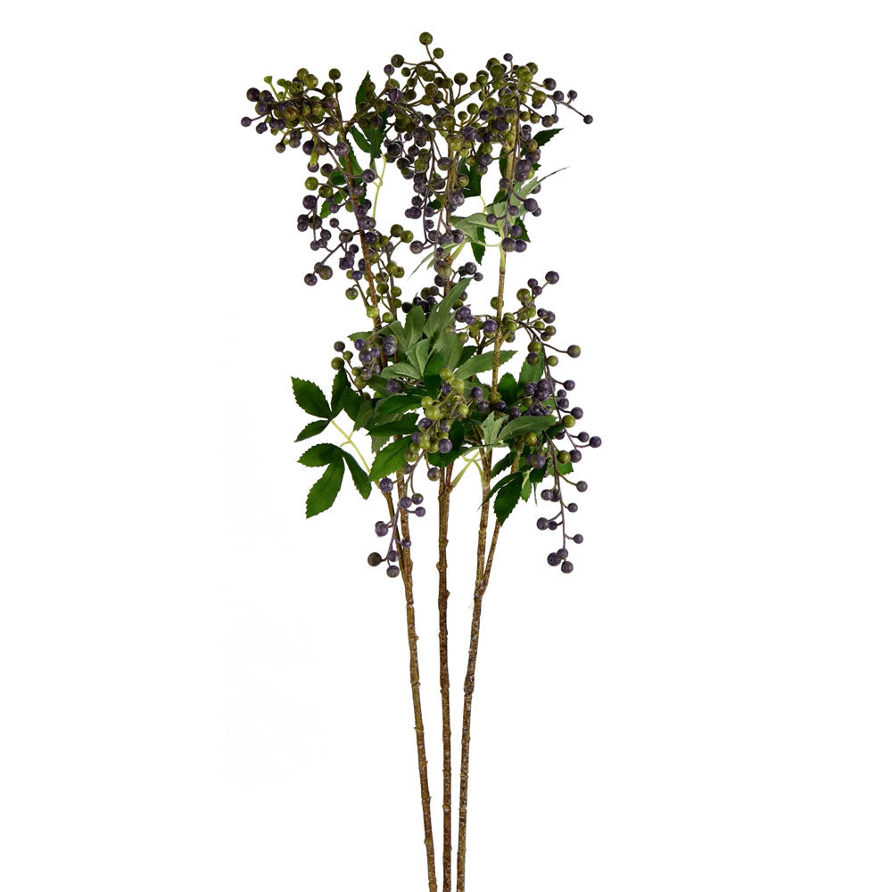 Vickerman 38” Violet Berry Spray 3/pk - FR191501