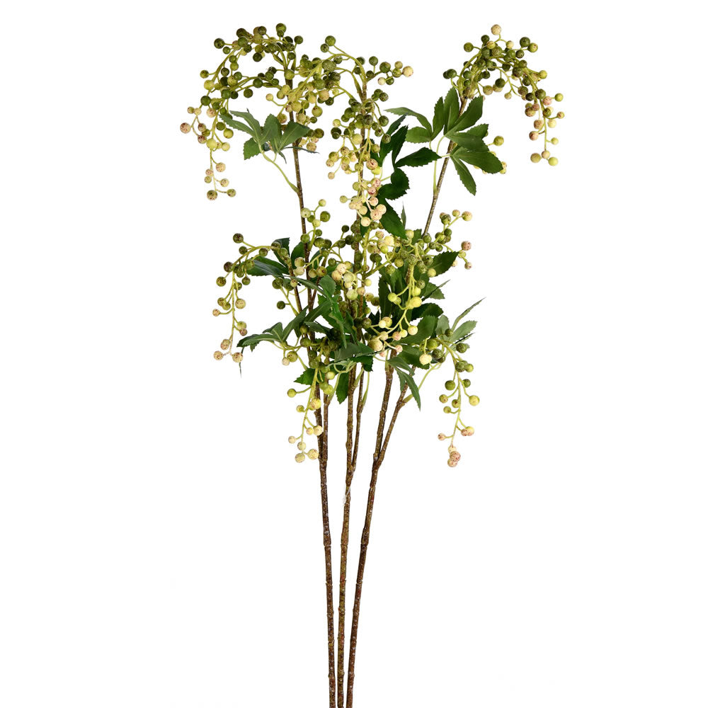 Vickerman 38” Green Berry Spray 3/pk - FR191502
