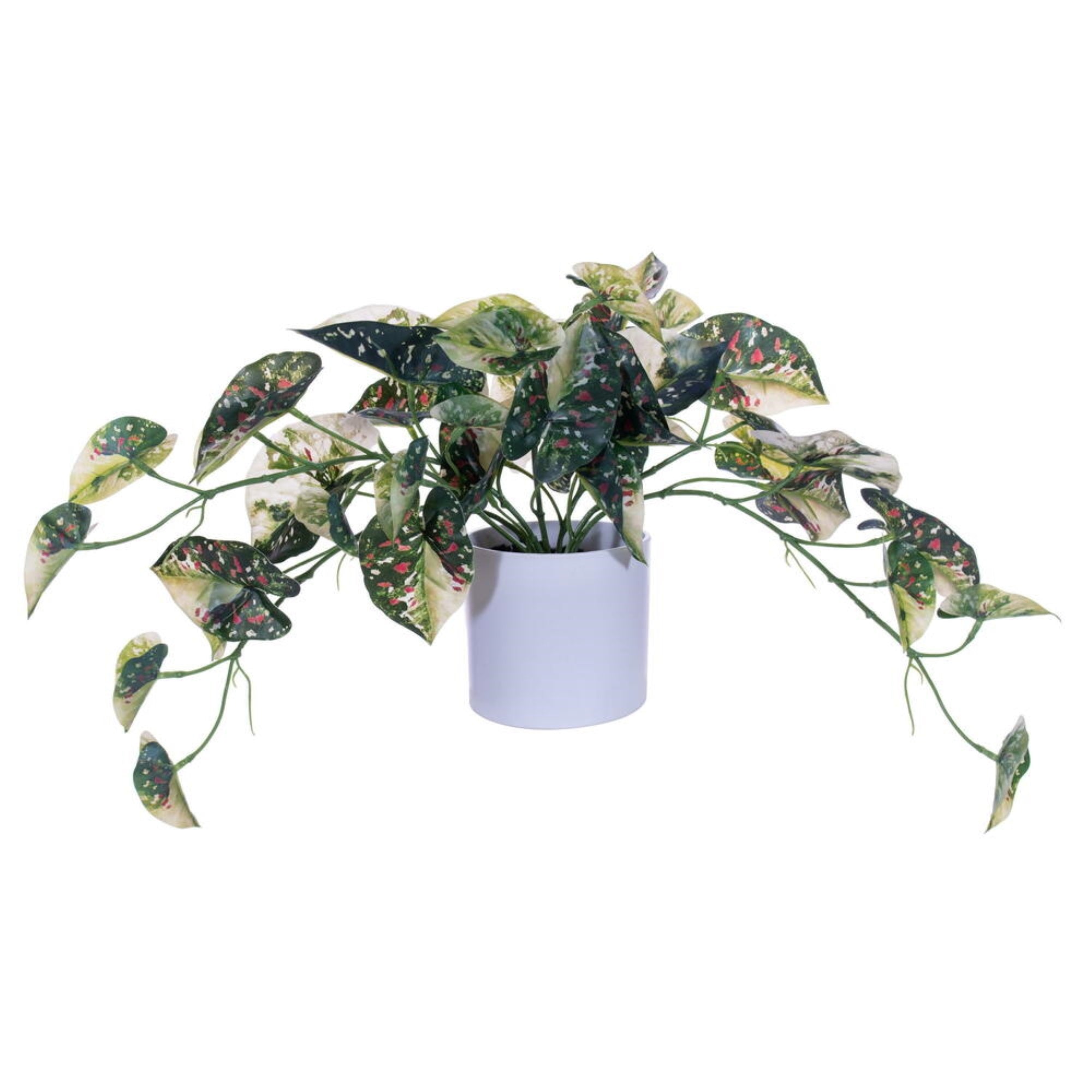 16” Green Leaves in Pot