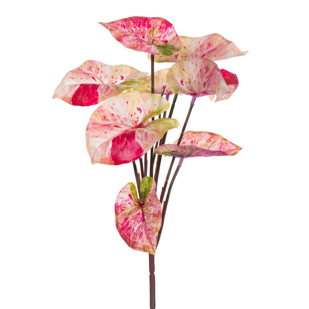 12.5” Red Leaves Spray 3/Bag
