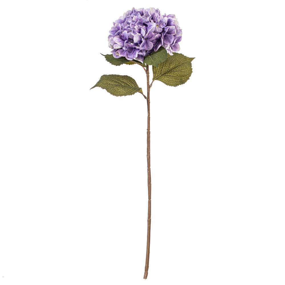 32.5 x 9” Purple Hydrangea Stem 3/Bag