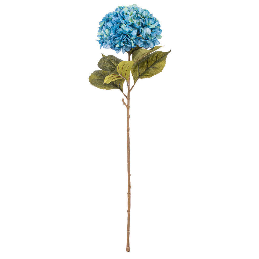 42 x 10" Blue Hydrangea Stem"