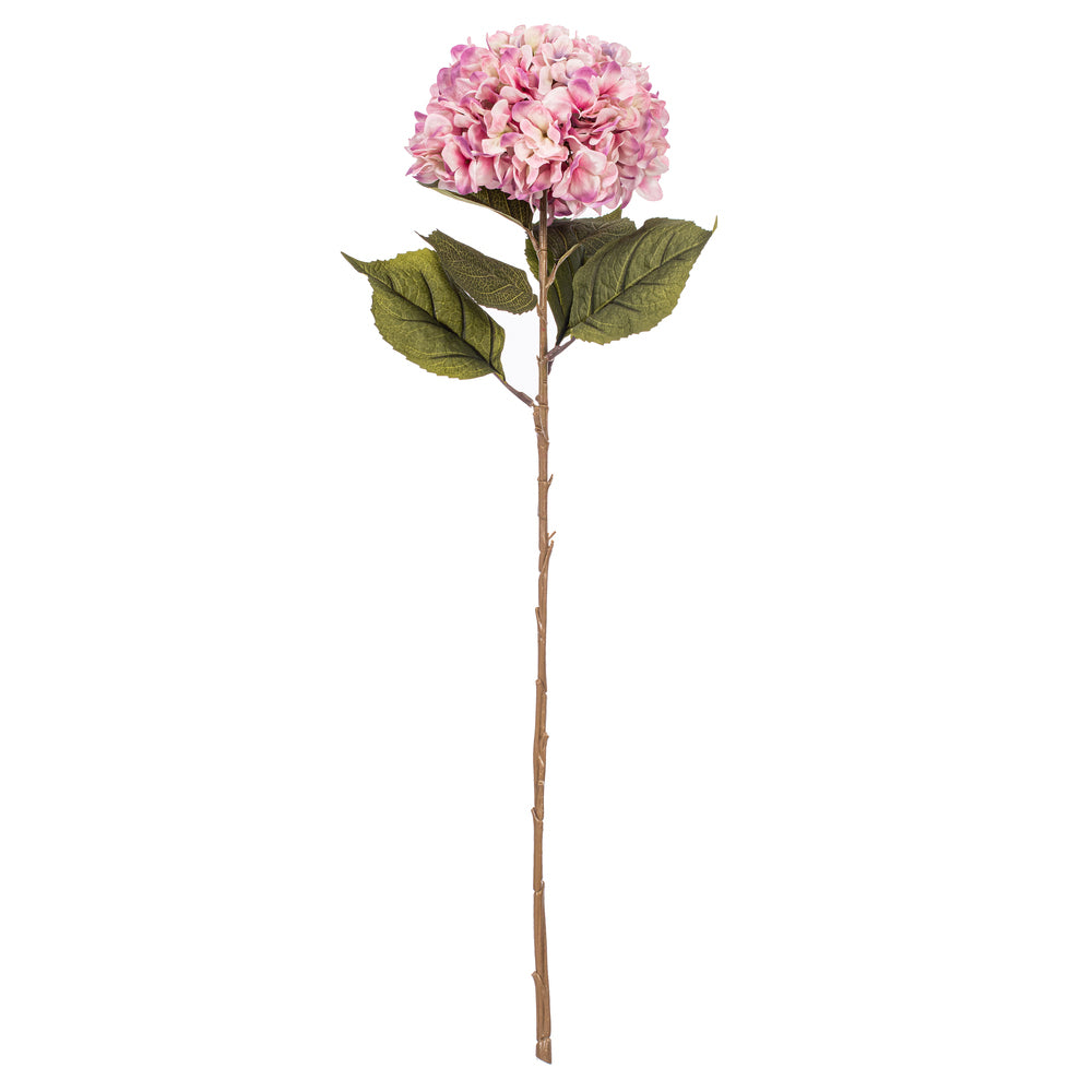 42” x 10” Light Pink Hydrangea Stem