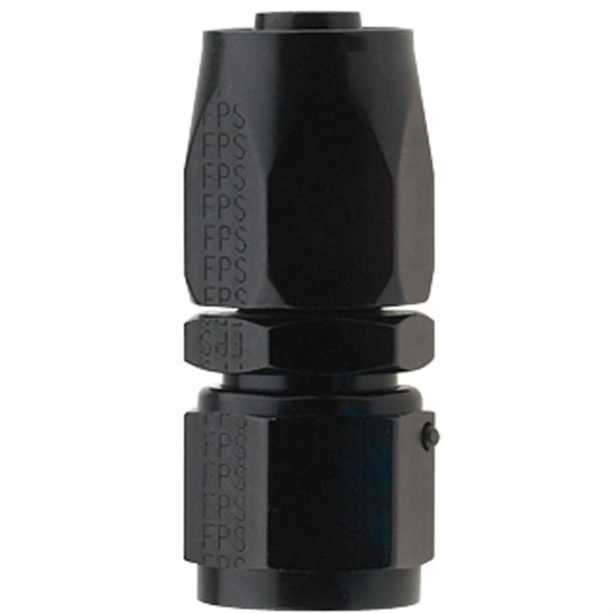 Fragola Performance Systems 220106-Bl #6 Straight Proflow Hose End Black