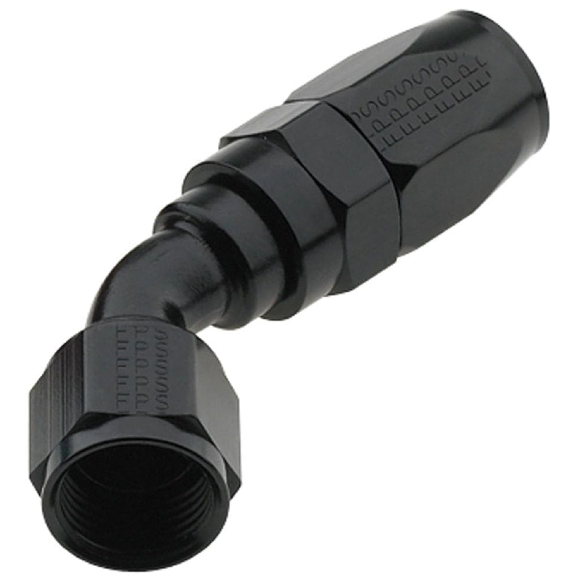 Fragola -8An X 45 Degree Pro-Flow Hose End - Black