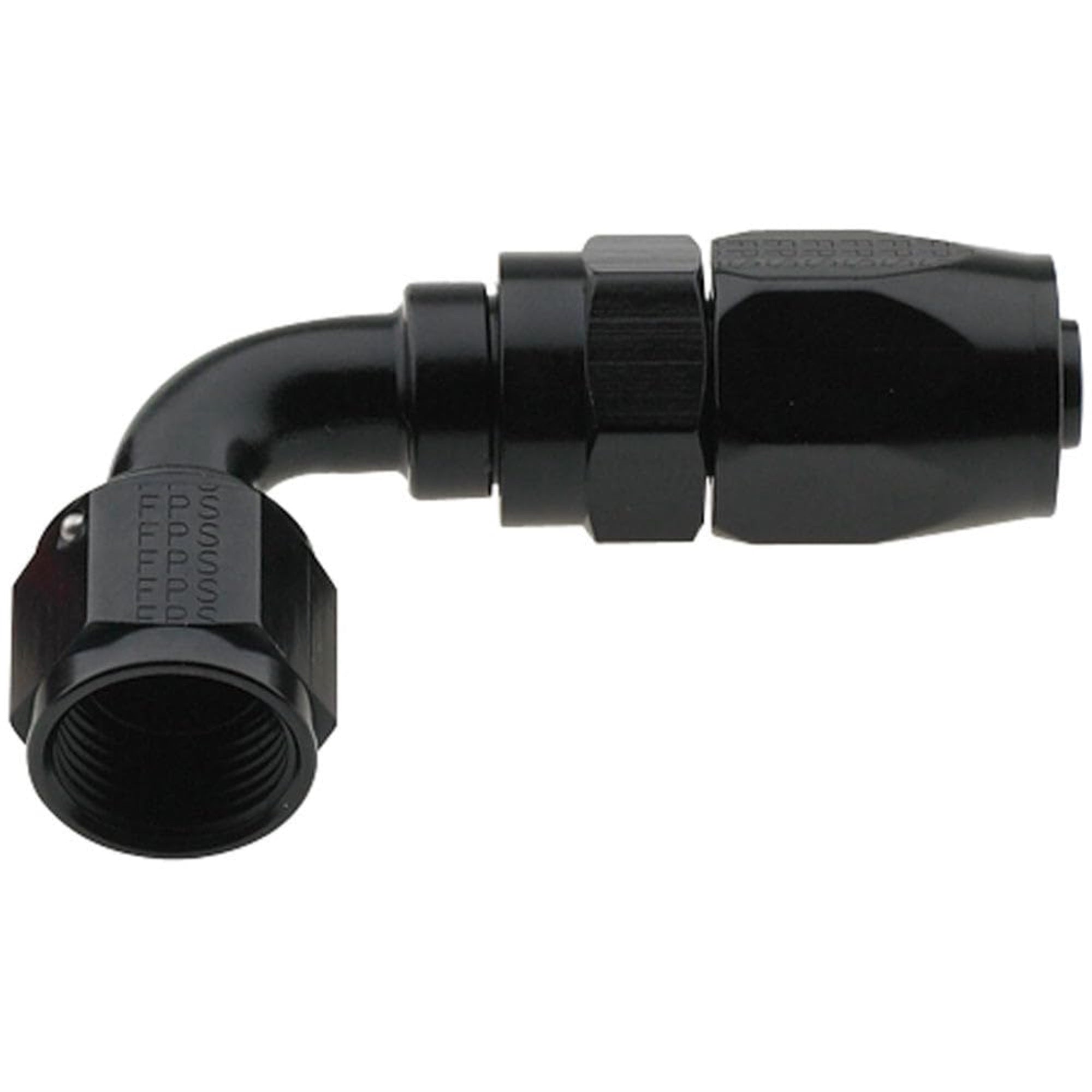 Fragola -8An X 90 Degree Pro-Flow Hose End - Black