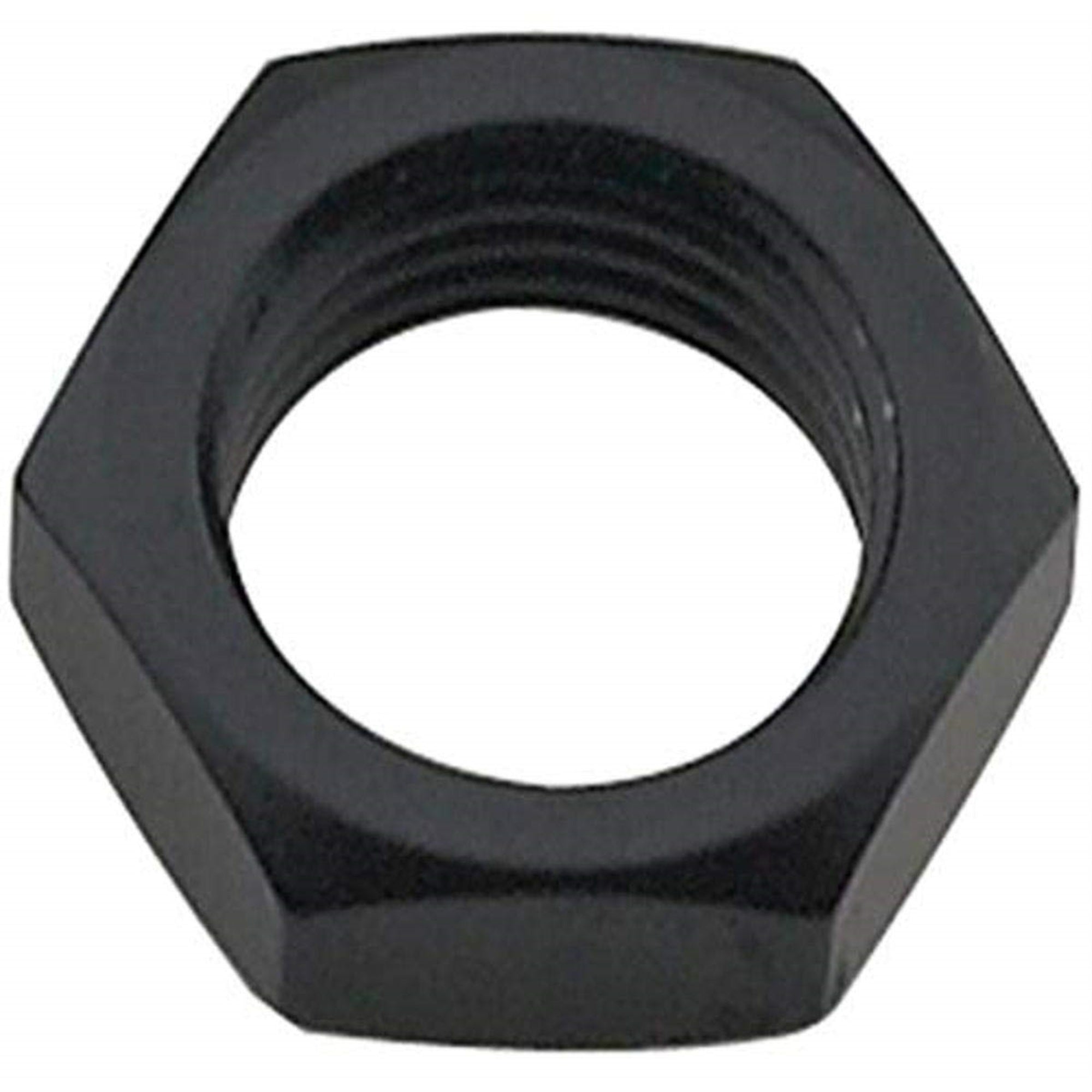 Fragola 492406-Bl Black Size (-6) Bulkhead Nut