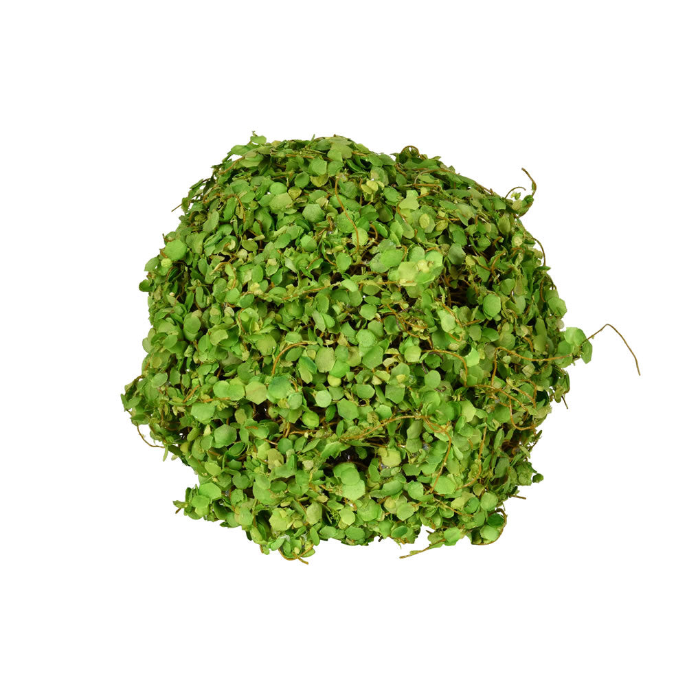 Vickerman 6'' Green Mini Leaves Ball 2/Pk - FS190915
