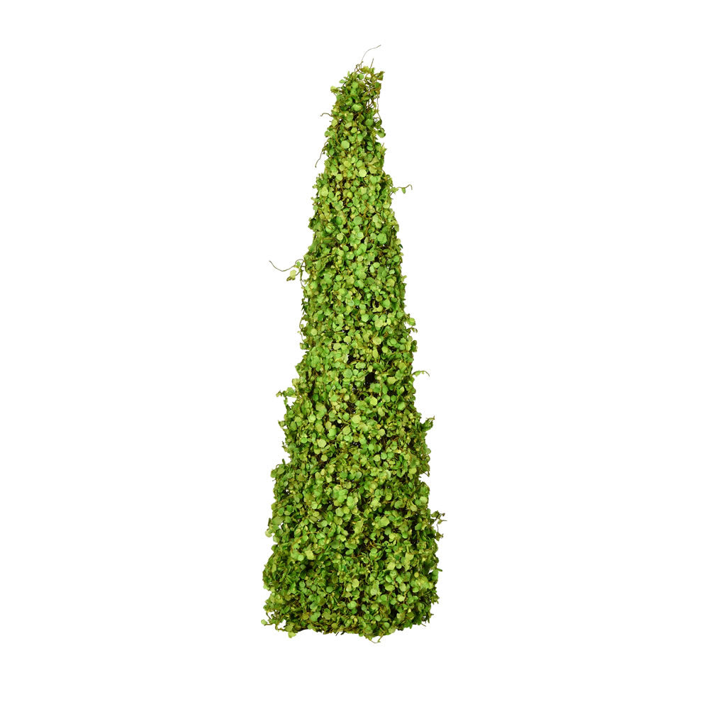 Vickerman 26'' Green Mini Leaves Cone - FS191026
