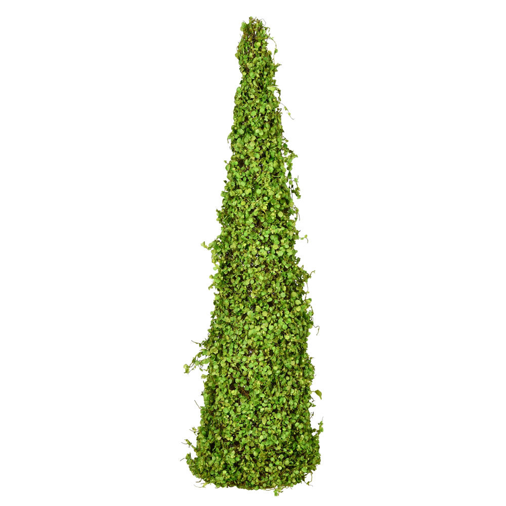 Vickerman 36'' Green Mini Leaves Cone - FS191036