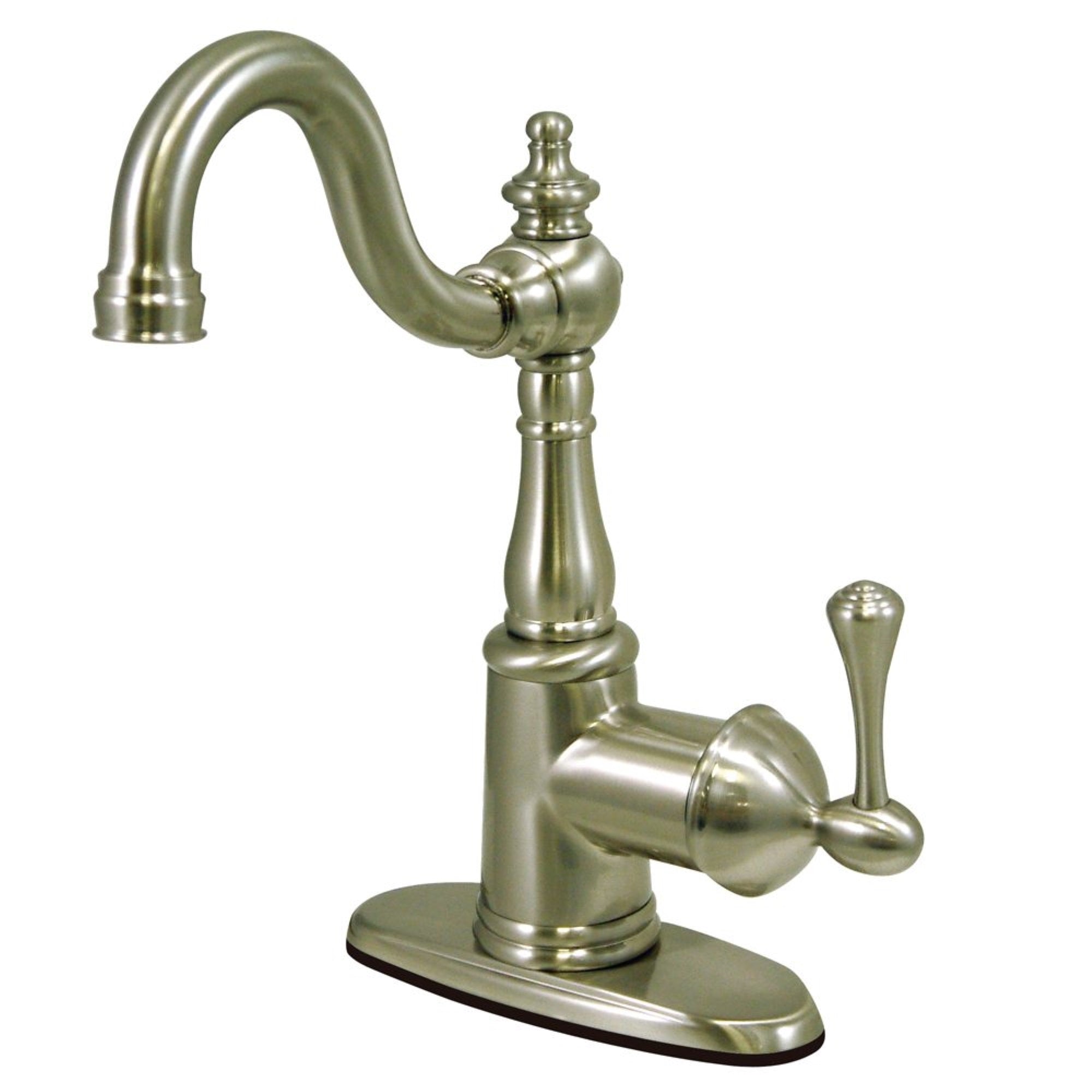 Fauceture Fs7648Bl Single-Handle 4 In. Centerset Bathroom Faucet, Brushed Nickel
