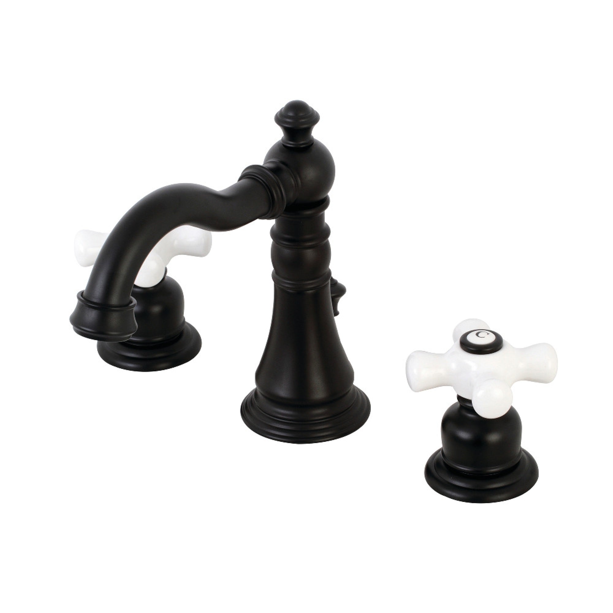 Fauceture Fsc1970Px American Classic 8 In. Widespread Bathroom Faucet, Matte Black