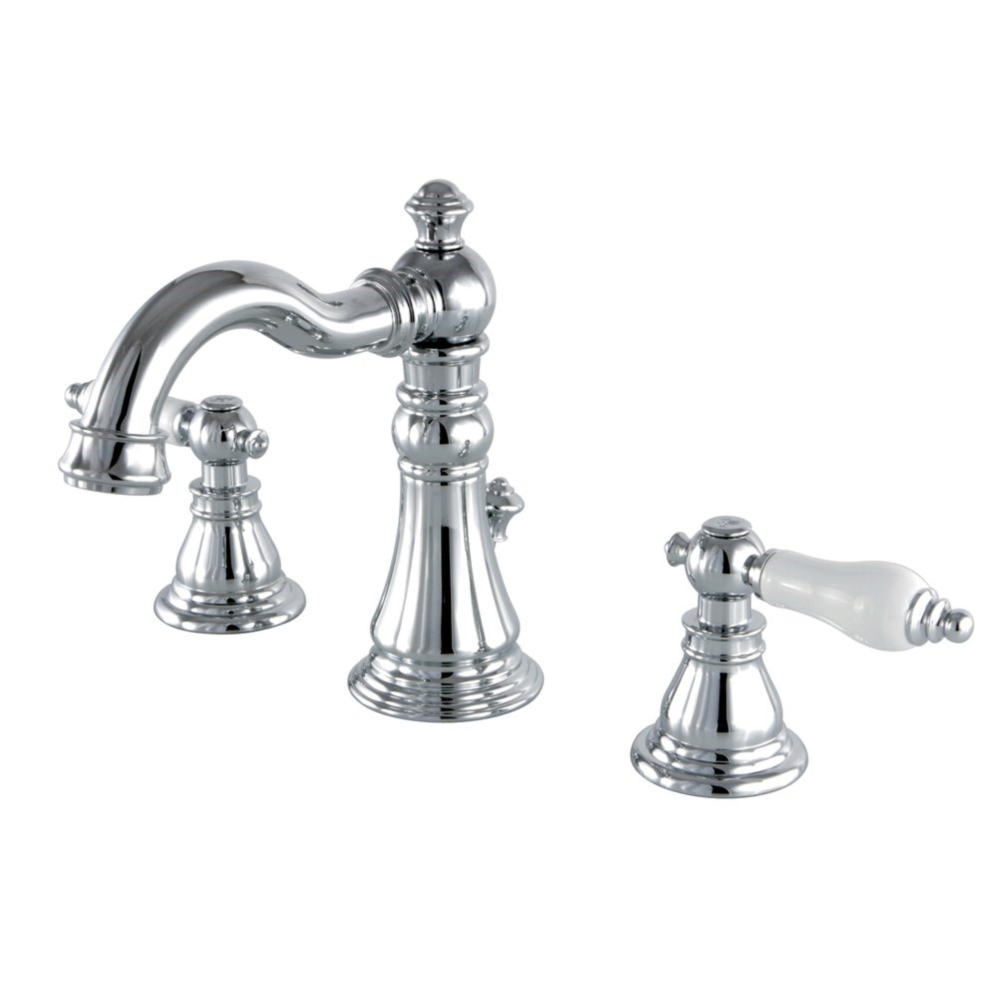 Fauceture Fsc1971Apl American Patriot Widespread Bathroom Faucet, Polished Chrome