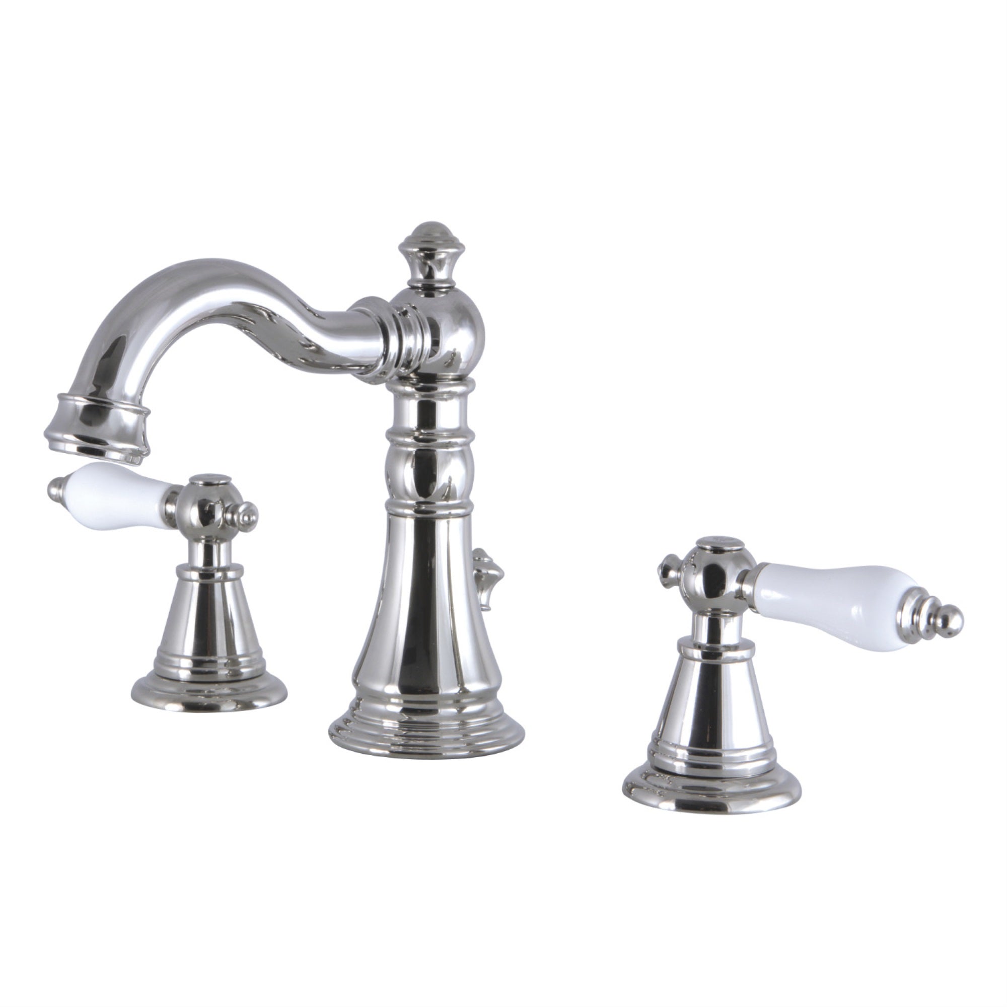 Fauceture Fsc1979Pl English Classic Widespread Bathroom Faucet, Polished Nickel