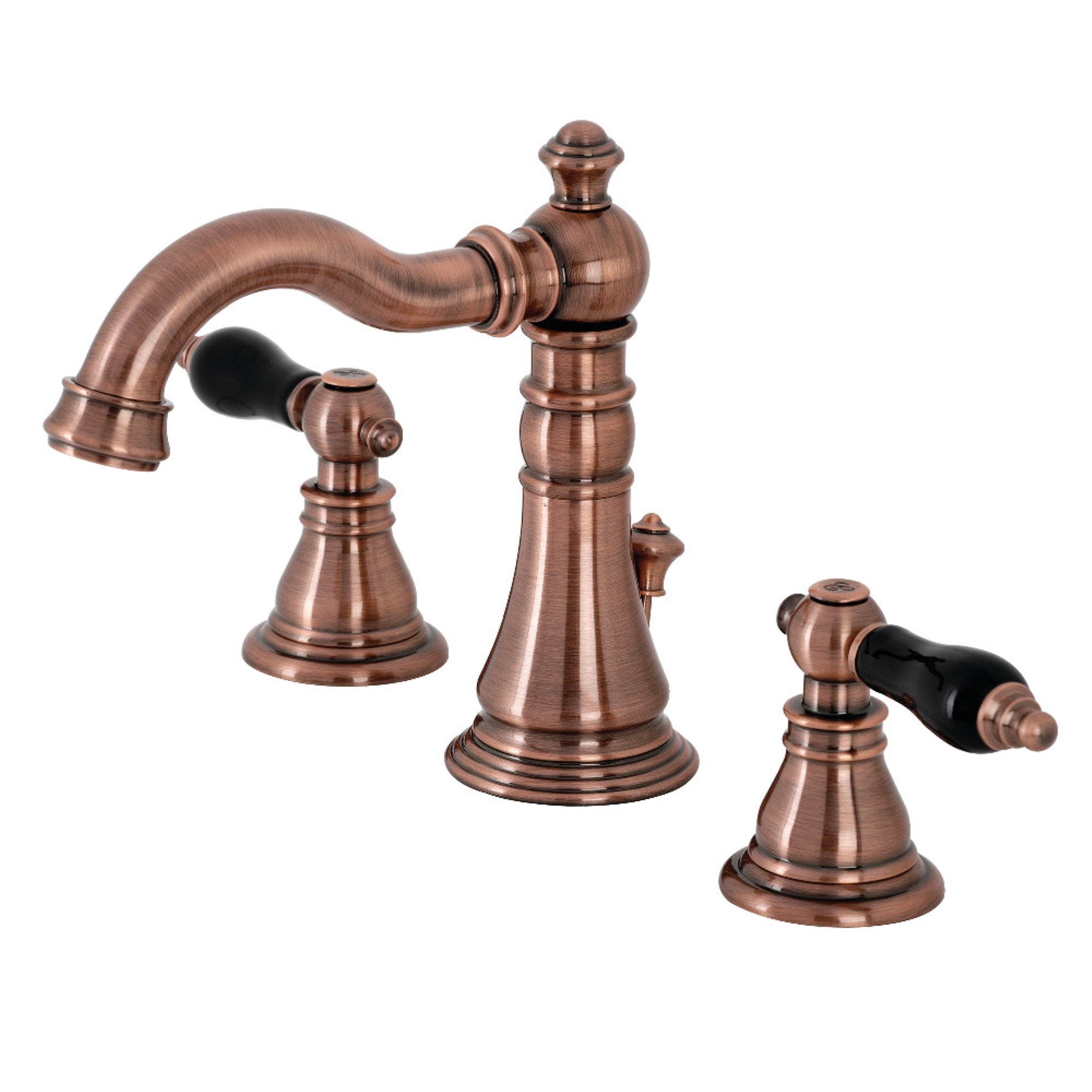 Fauceture Fsc197Aklac Duchess Widespread Bathroom Faucet With Retail Pop-Up, Antique Copper
