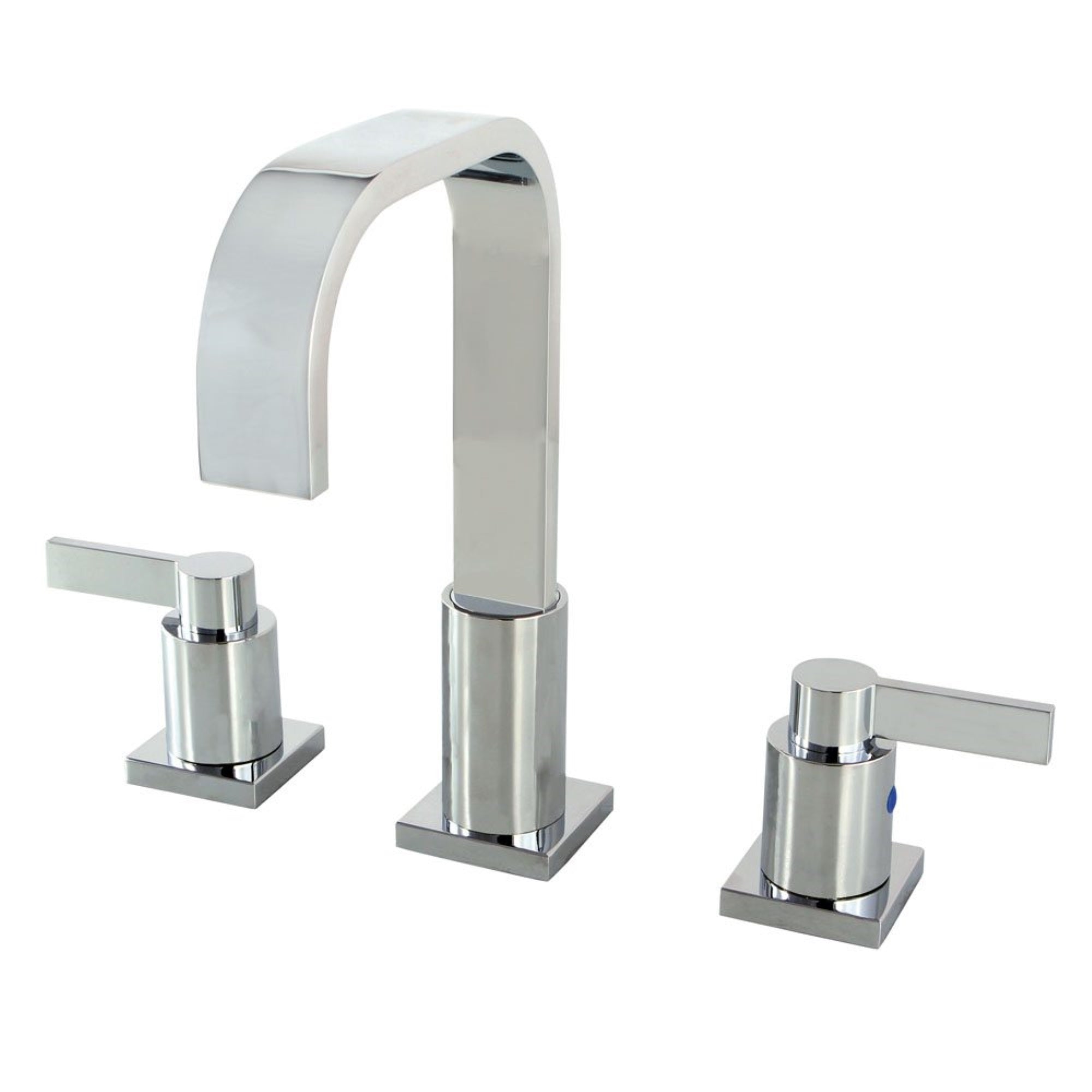 Fauceture Fsc8961Ndl Nuvofusion Widespread Bathroom Faucet, Polished Chrome