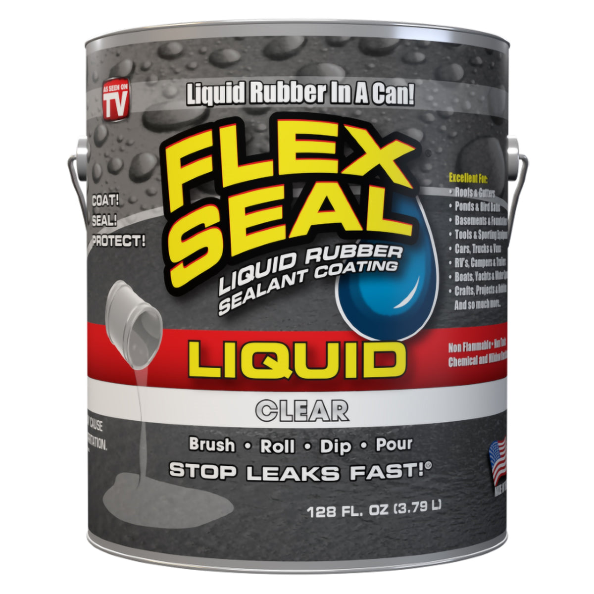 Flex Seal Liquid 1 Gallon Clear
