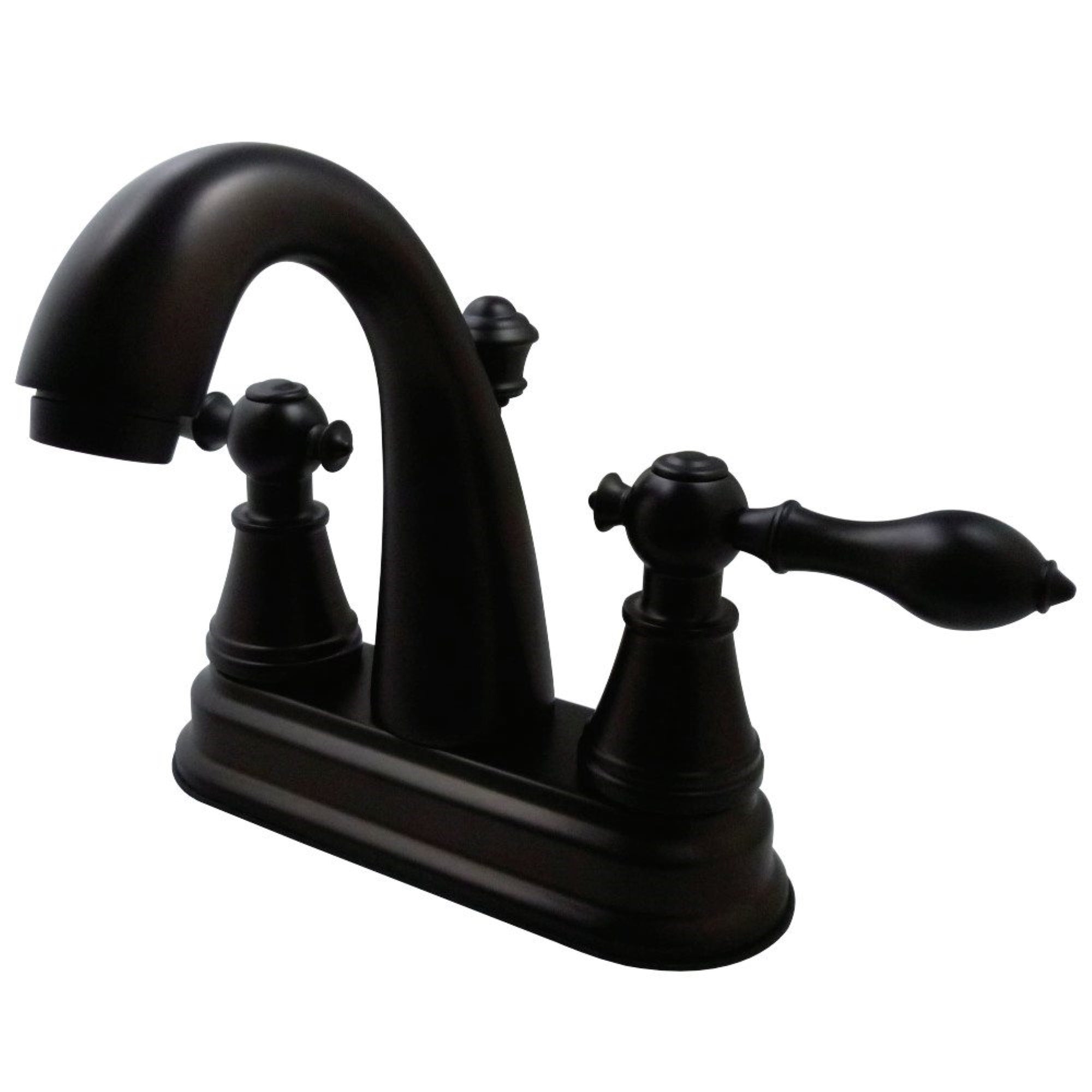 Fauceture Fsy7615Al English Classic 4 In. Centerset Bathroom Faucet With Retail Pop-Up, Oil Rubbed Bronze