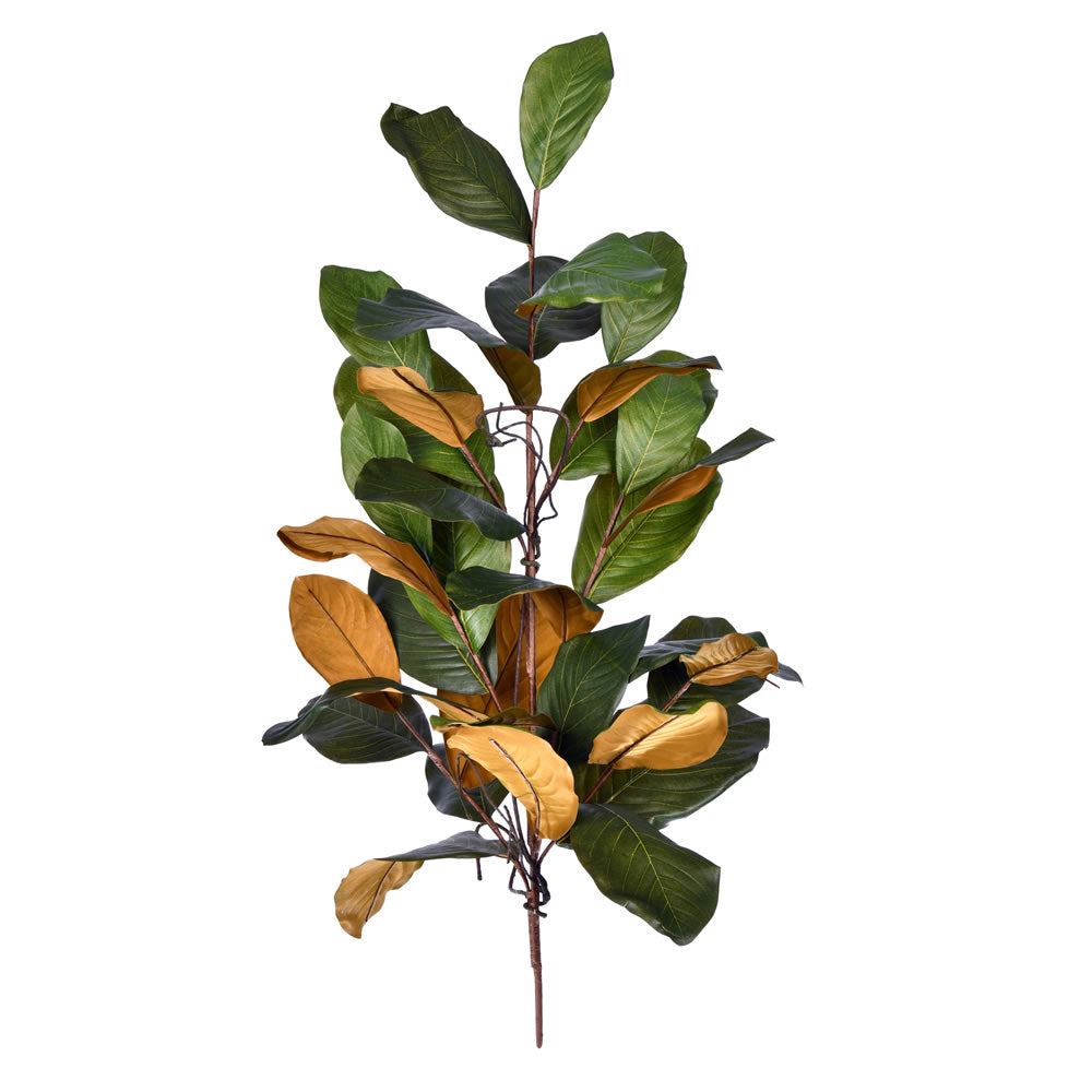 Vickerman 32” Green Magnolia Swag - FT190132