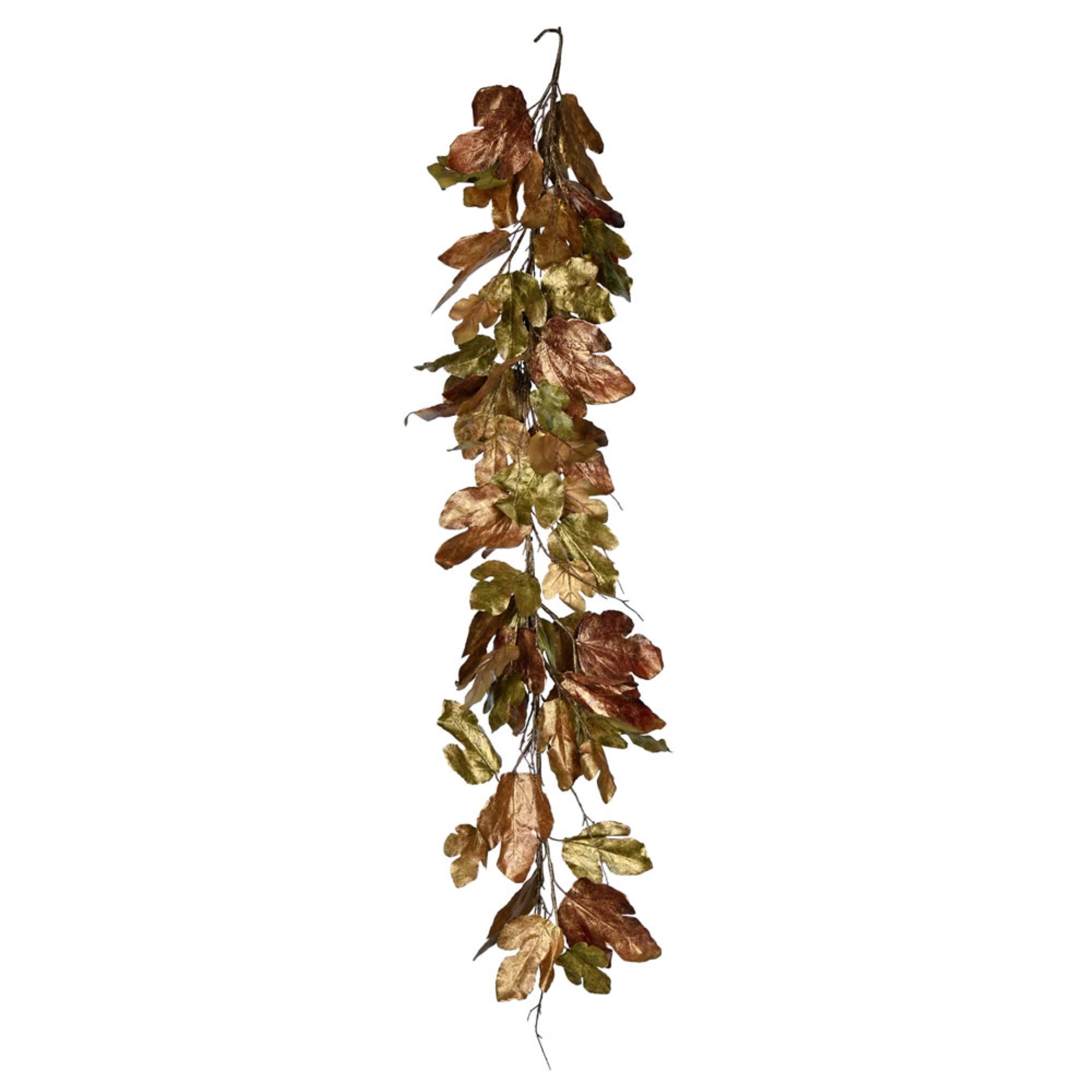 72” Brown Maple Garland