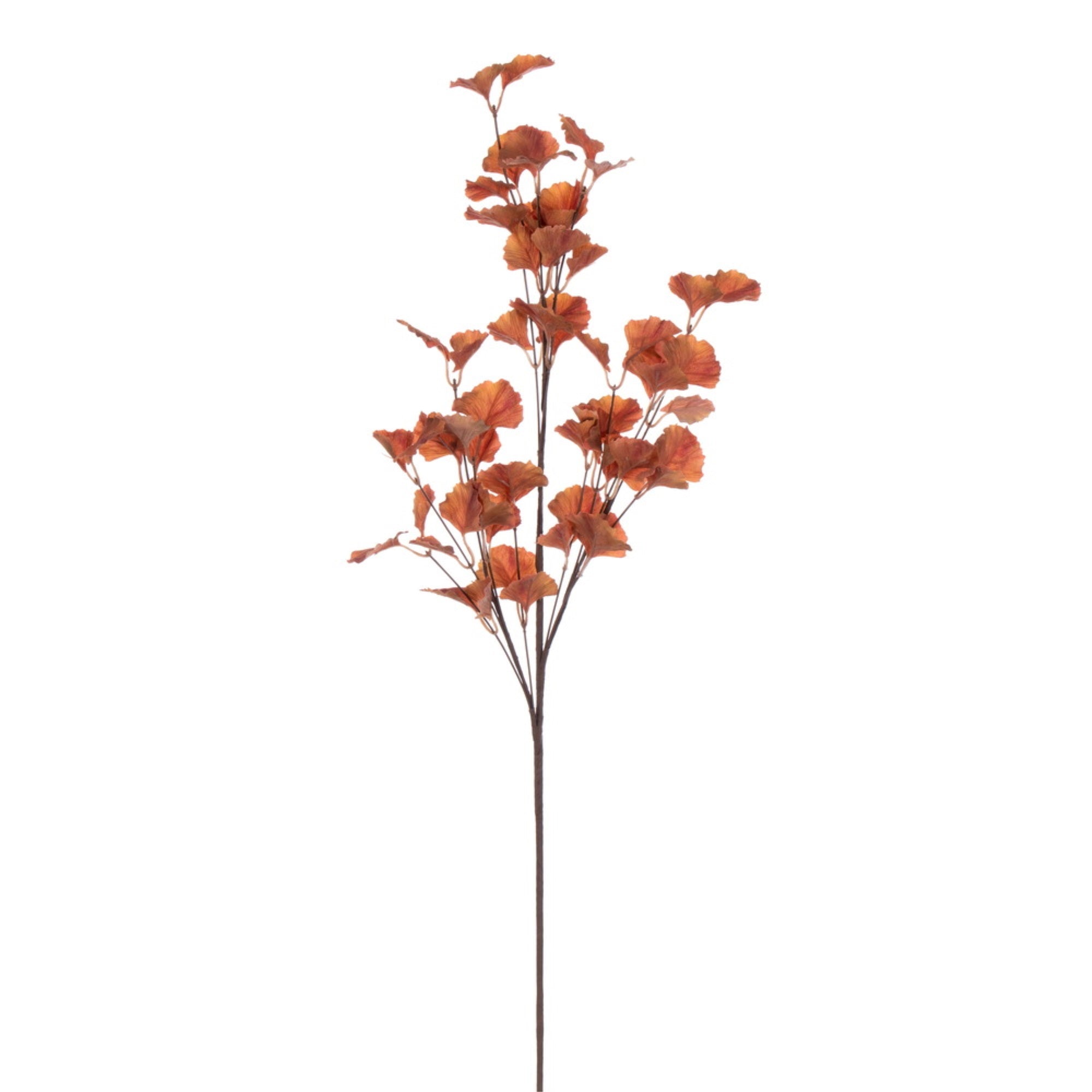 Vickerman 32” Autumn Orange Artificial Leaf Spray 4 per bag.