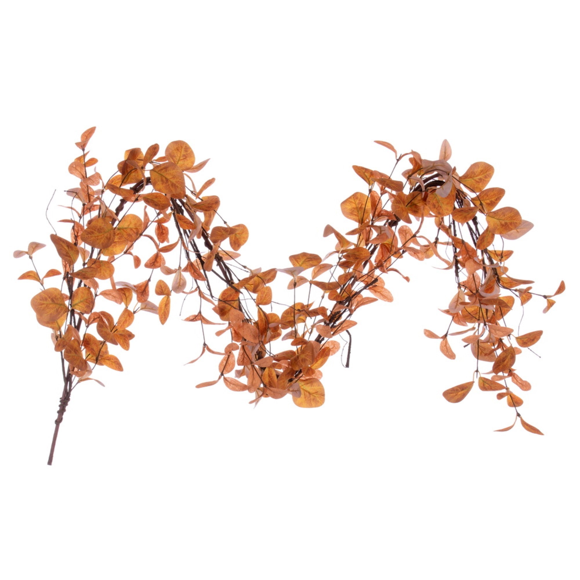 Vickerman 5' Orange Artificial Leaf .