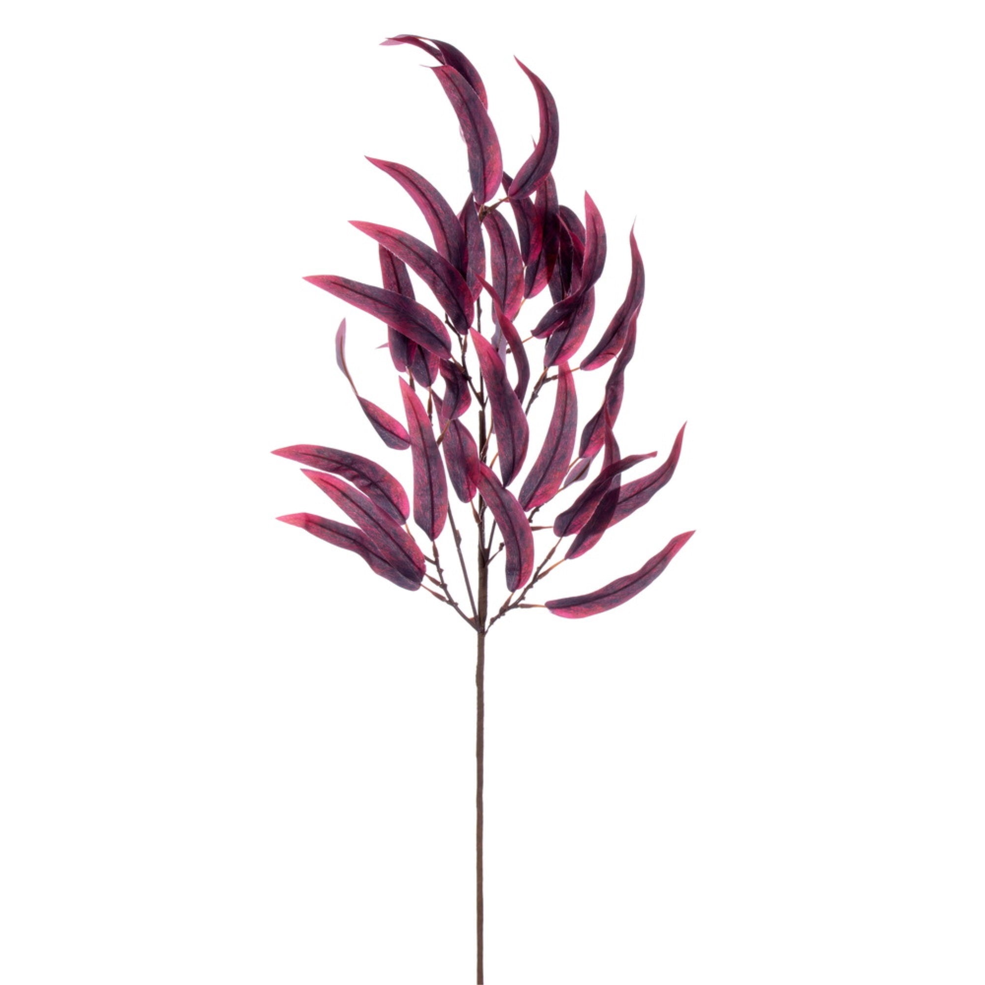Vickerman 32” Burgundy Artificial Leaf Spray 2 per bag.