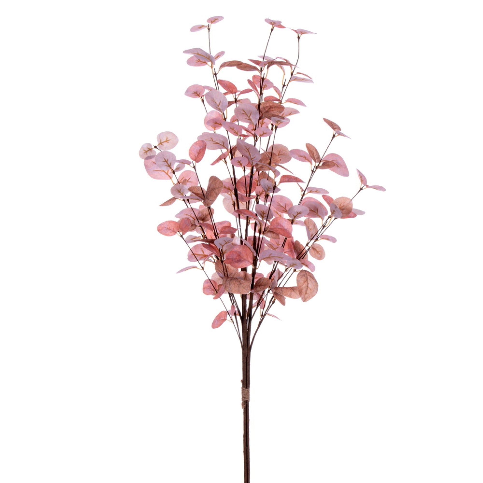 Vickerman 32” Peach Artificial Eastern Redbud Leaf Spray.
