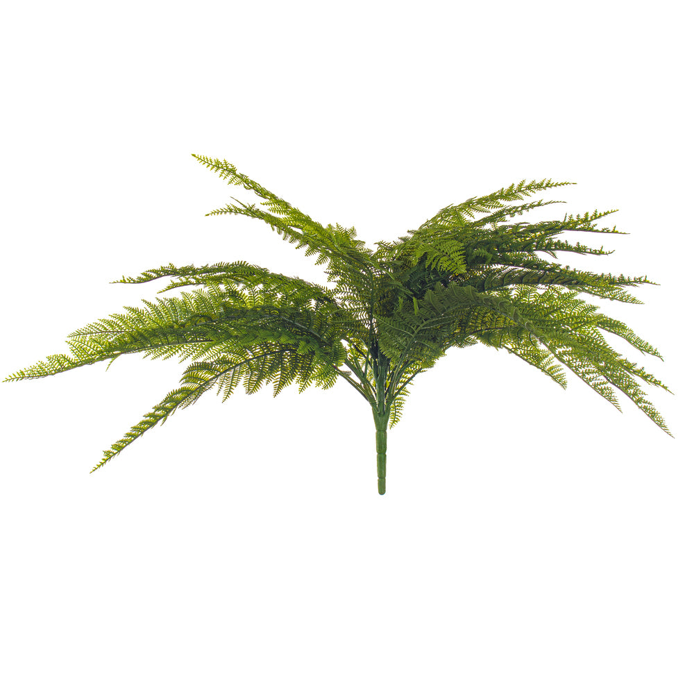 26”Green Leather Fern UV