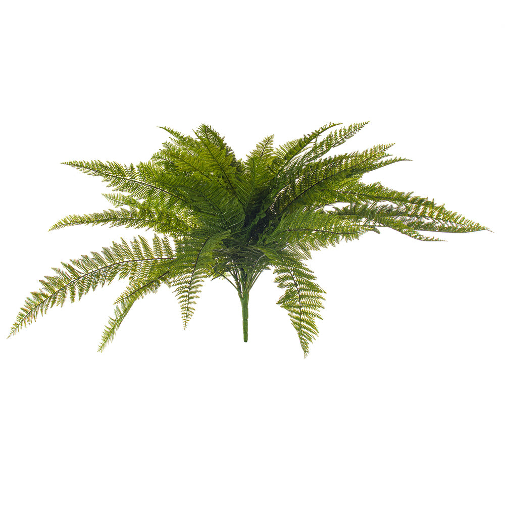 31″Green Leather Fern UV