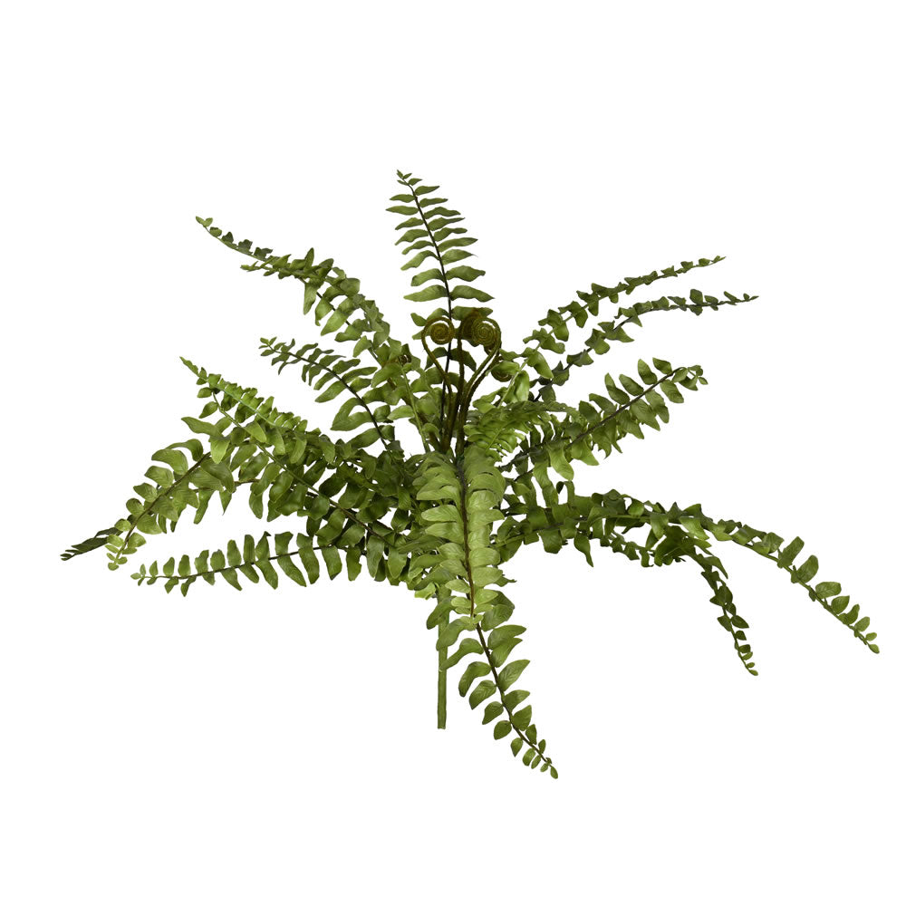 Vickerman 17” Green Boston Fern Bush - FV191917
