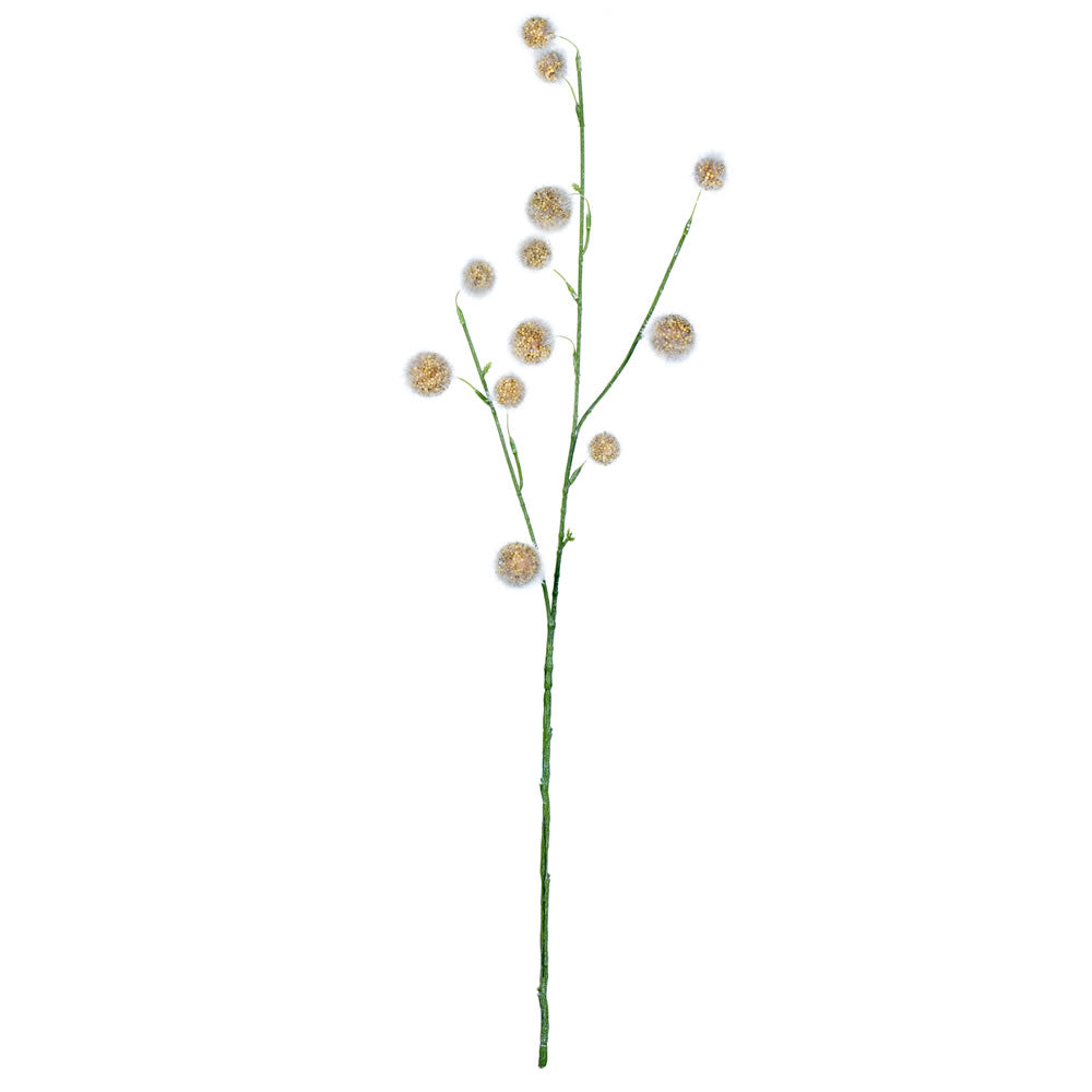 Vickerman 31” Yellow Pom Pom Spray 3/Pk - FV193978