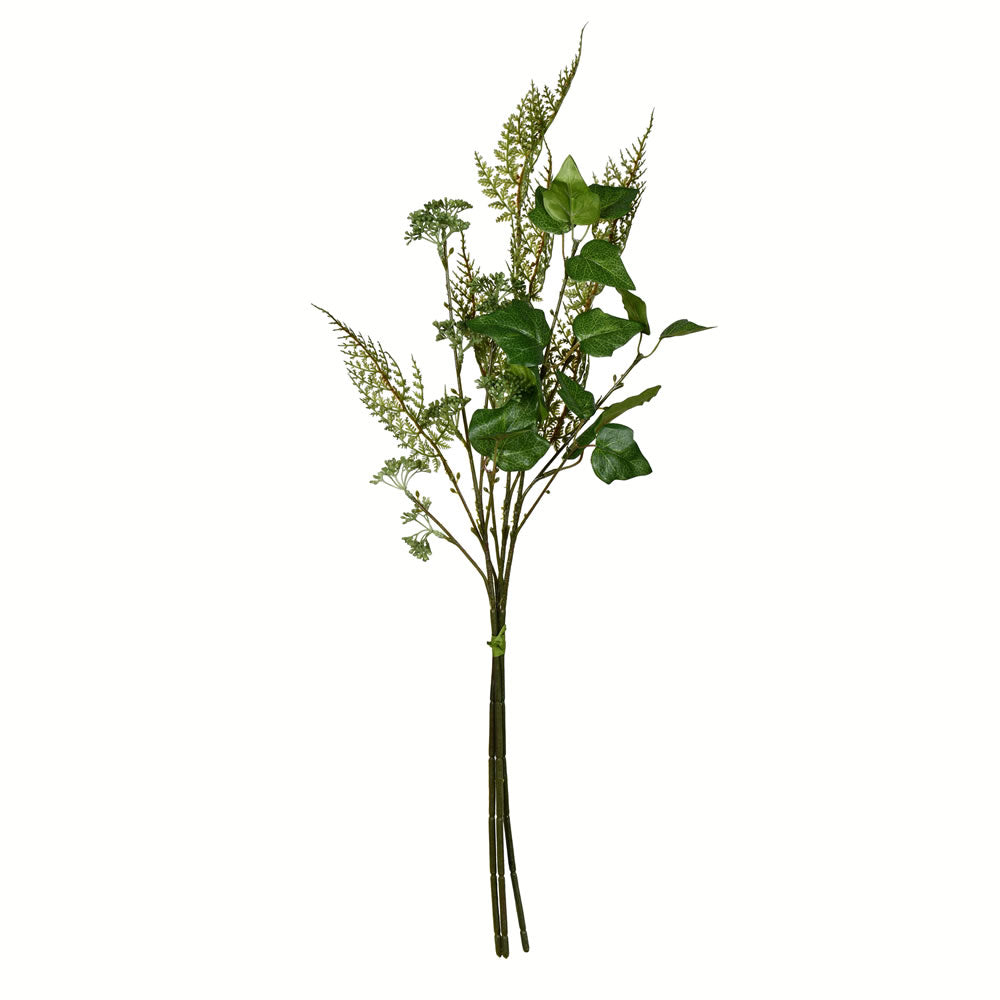 Vickerman 26” Green Mixed Greenery Bundle 2/Pk - FV197226